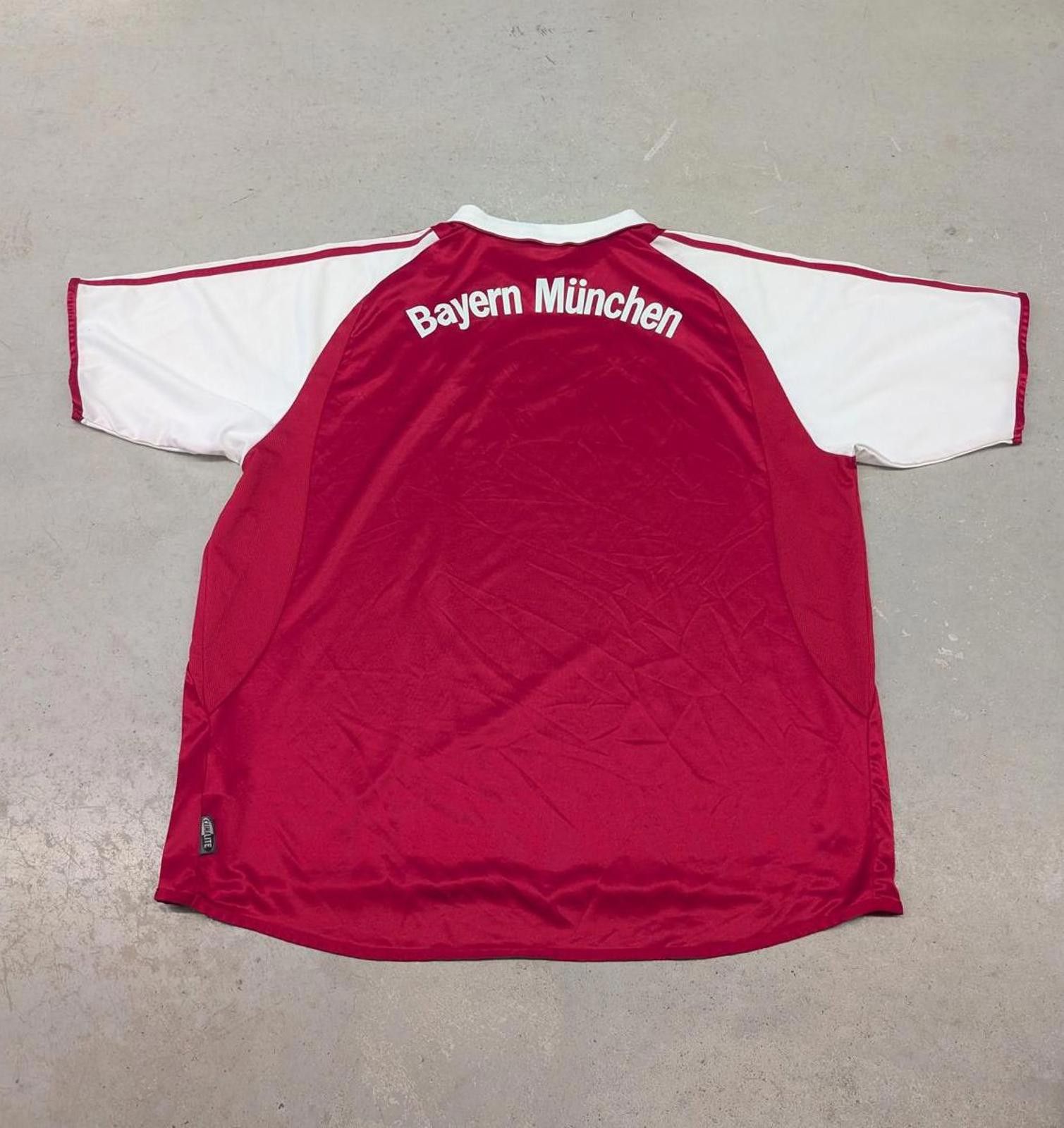 Adidas Adidas FC Bayern Munich 2004-2005 Home Red Jersey Size US XXL / EU 58 / 5 - 2 Thumbnail