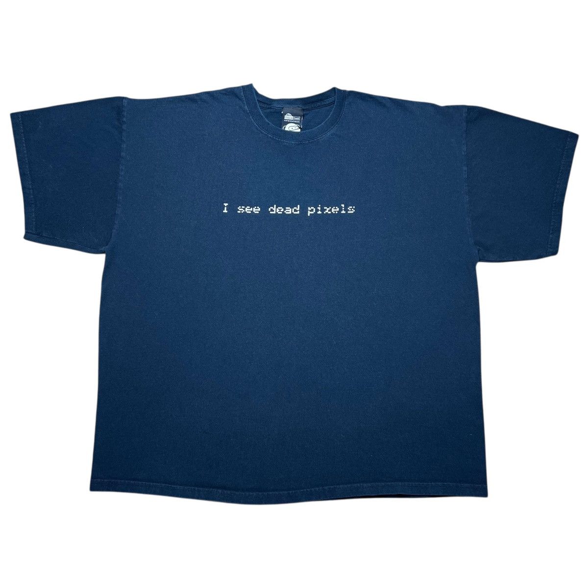 Other × Vintage Vtg 2000s I See Dead Pixels Tech Spell Out Word Graphic Tee Size US XXL / EU 58 / 5 - 1 Thumbnail