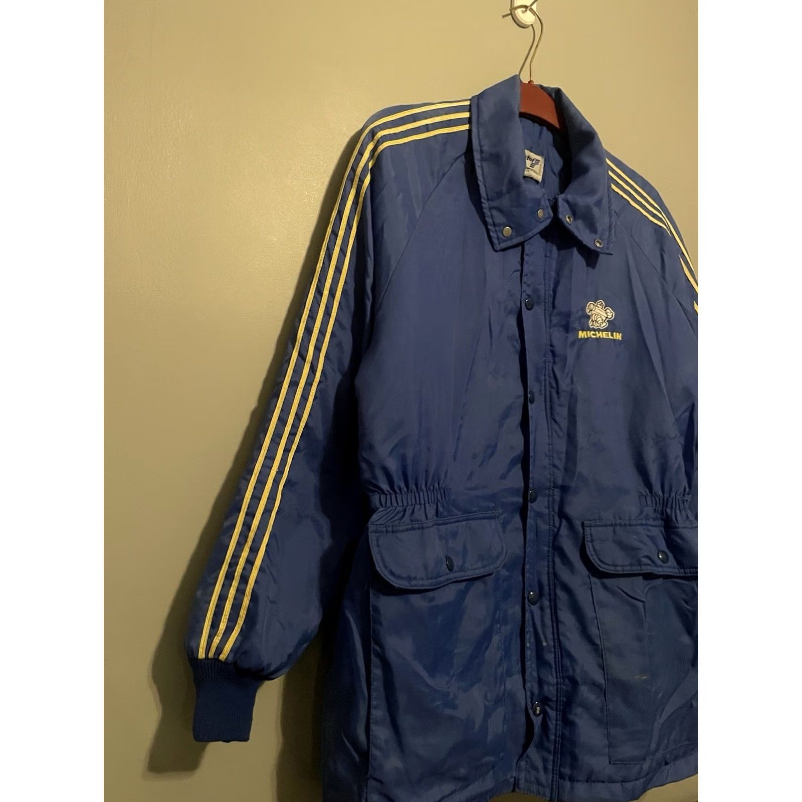 Vintage VINTAGE Swingster Jacket Men M Blue 90s Racing NASCAR Automotive Puffer Full Zip Insulated Mid-Length Size US M / EU 48-50 / 2 - 7 Thumbnail