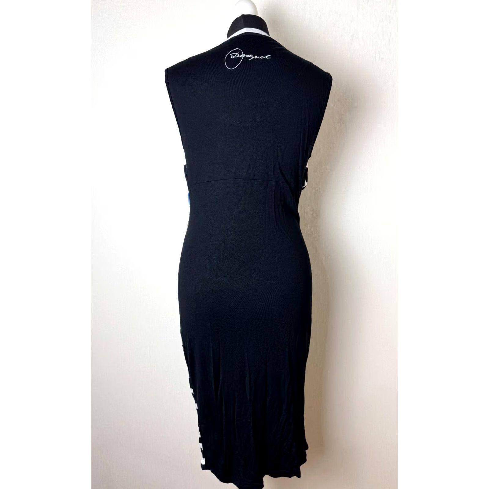 Desigual Desigual Mista Dress Multicoloured Knee Length A-Line Dress L Women Size L / US 10 / IT 46 - 5 Thumbnail