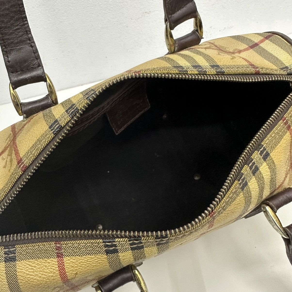 Burberry ‼️YES‼️ AUTHENTIC BURBERRY NOVA CHECK BOSTON SPEEDY BAG Size ONE SIZE - 11 Thumbnail