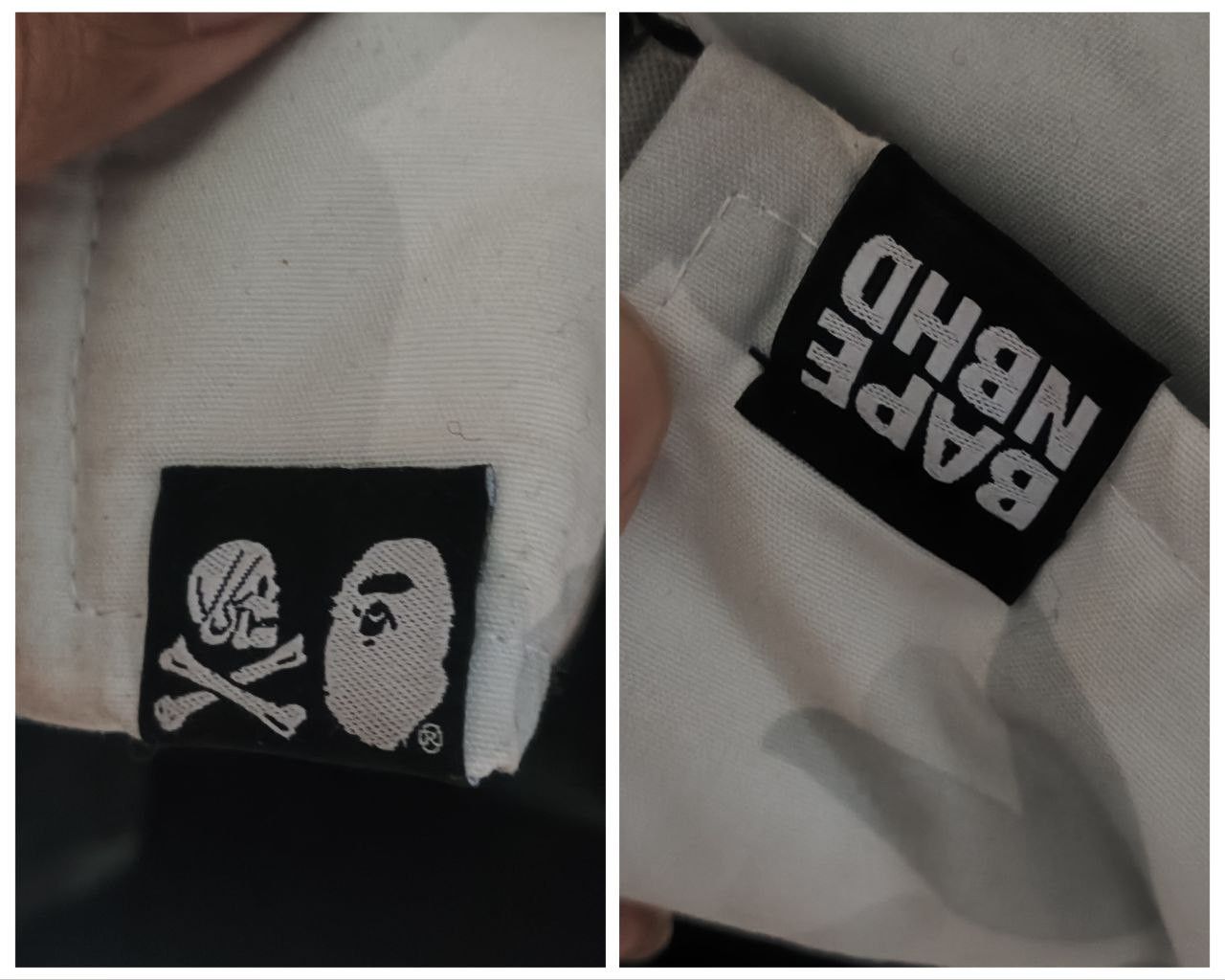 Bape × Neighborhood Bape x Neighborhood Down Shark Jacket Black/White Size US L / EU 52-54 / 3 - 5 Thumbnail