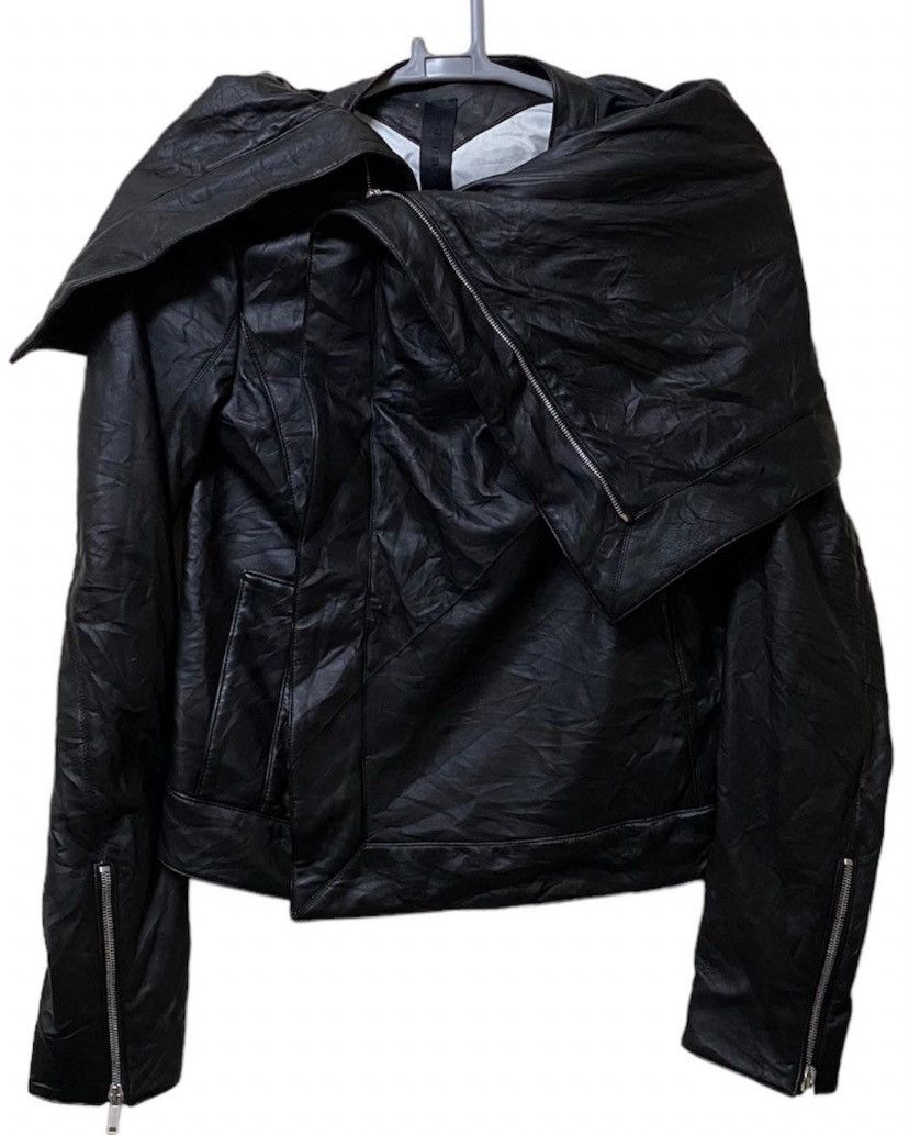 Leather jacket Gareth Pugh Black size 42 IT in Leather