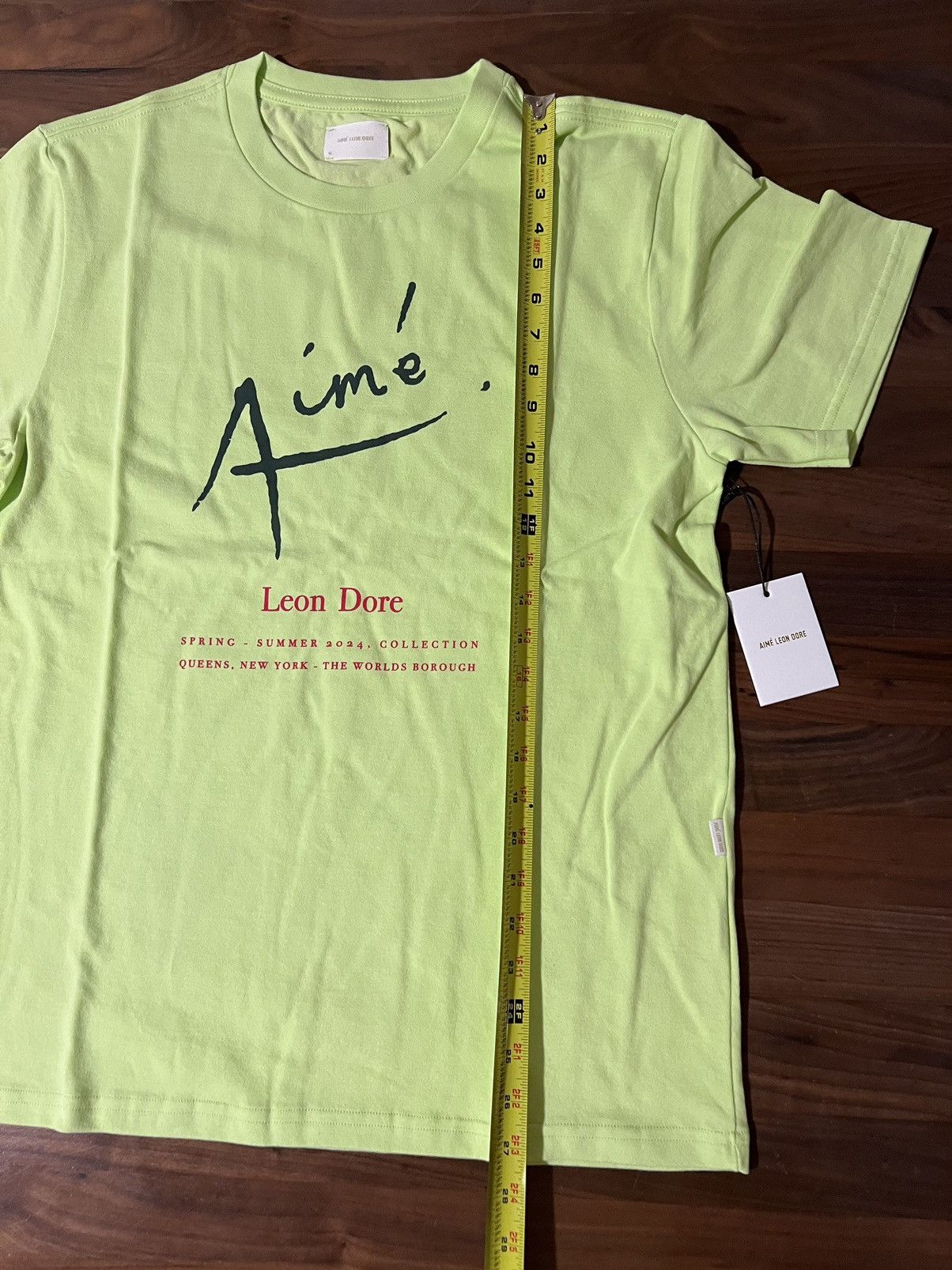 Aime Leon Dore Aime Leon Dore ALD Signature Gallery Tee Green Size Medium Size US M / EU 48-50 / 2 - 5 Thumbnail