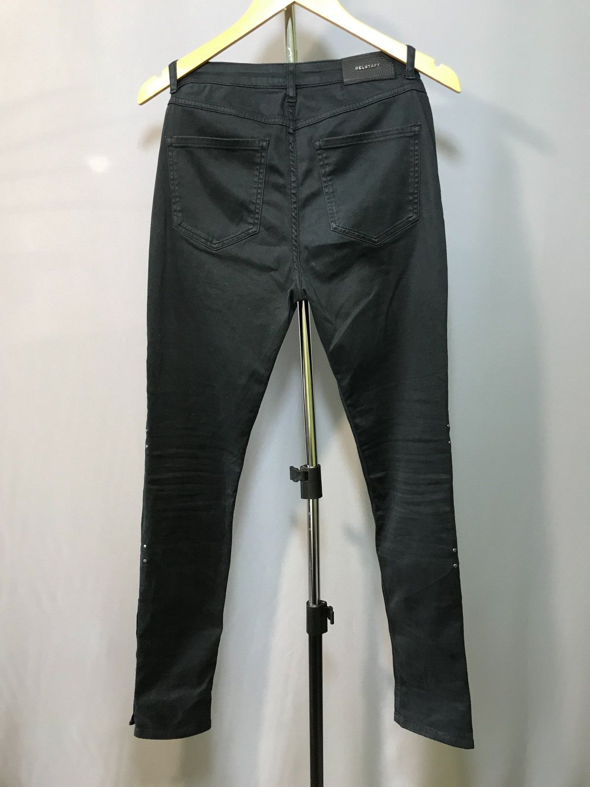 Belstaff Belstaff England Womens Pant Cotton Black Button Size 28" / US 6 / IT 42 - 4 Thumbnail