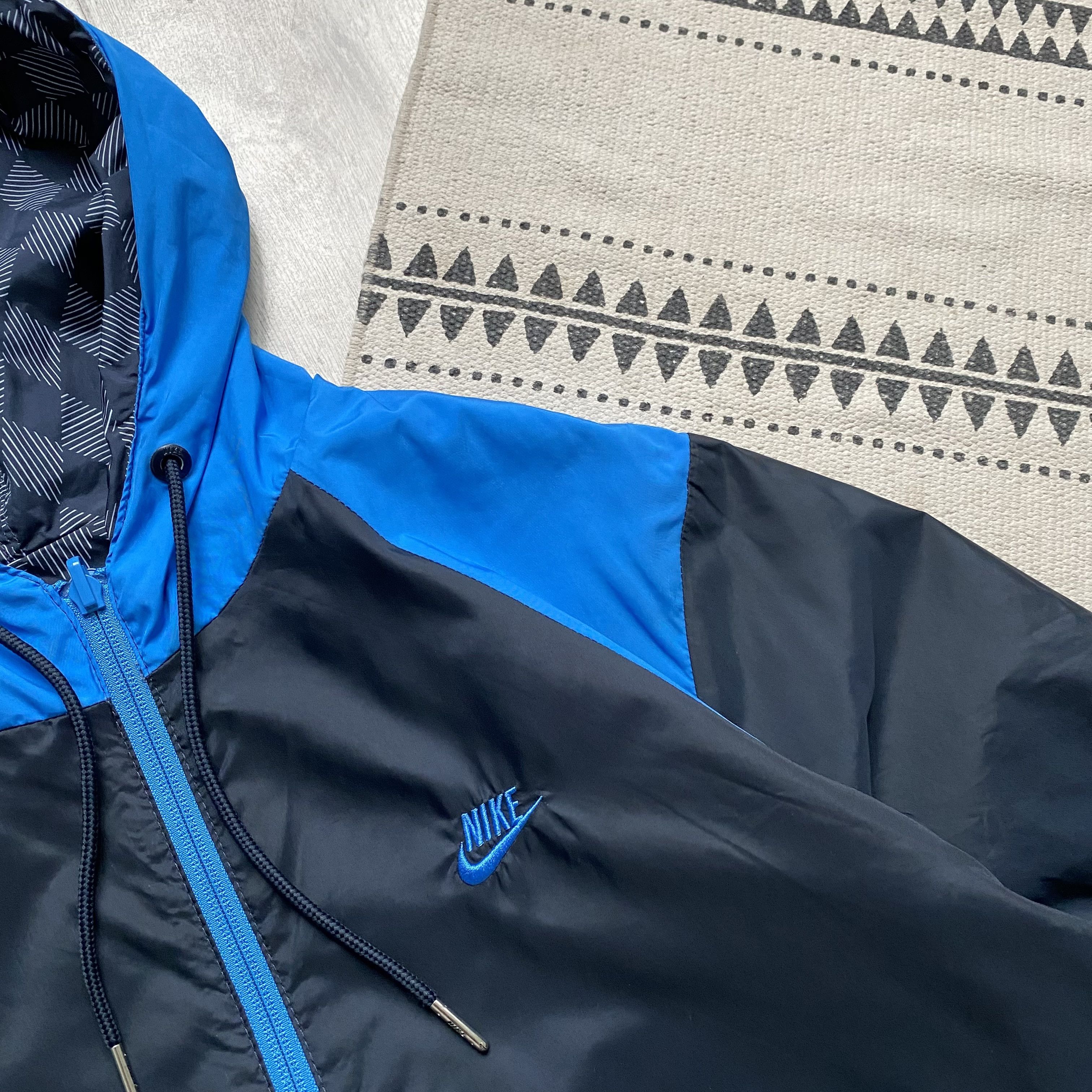 Nike Vintage Nike Windruner Nylon jacket 2in1 Reverse Windbreaker Size US M / EU 48-50 / 2 - 7 Thumbnail