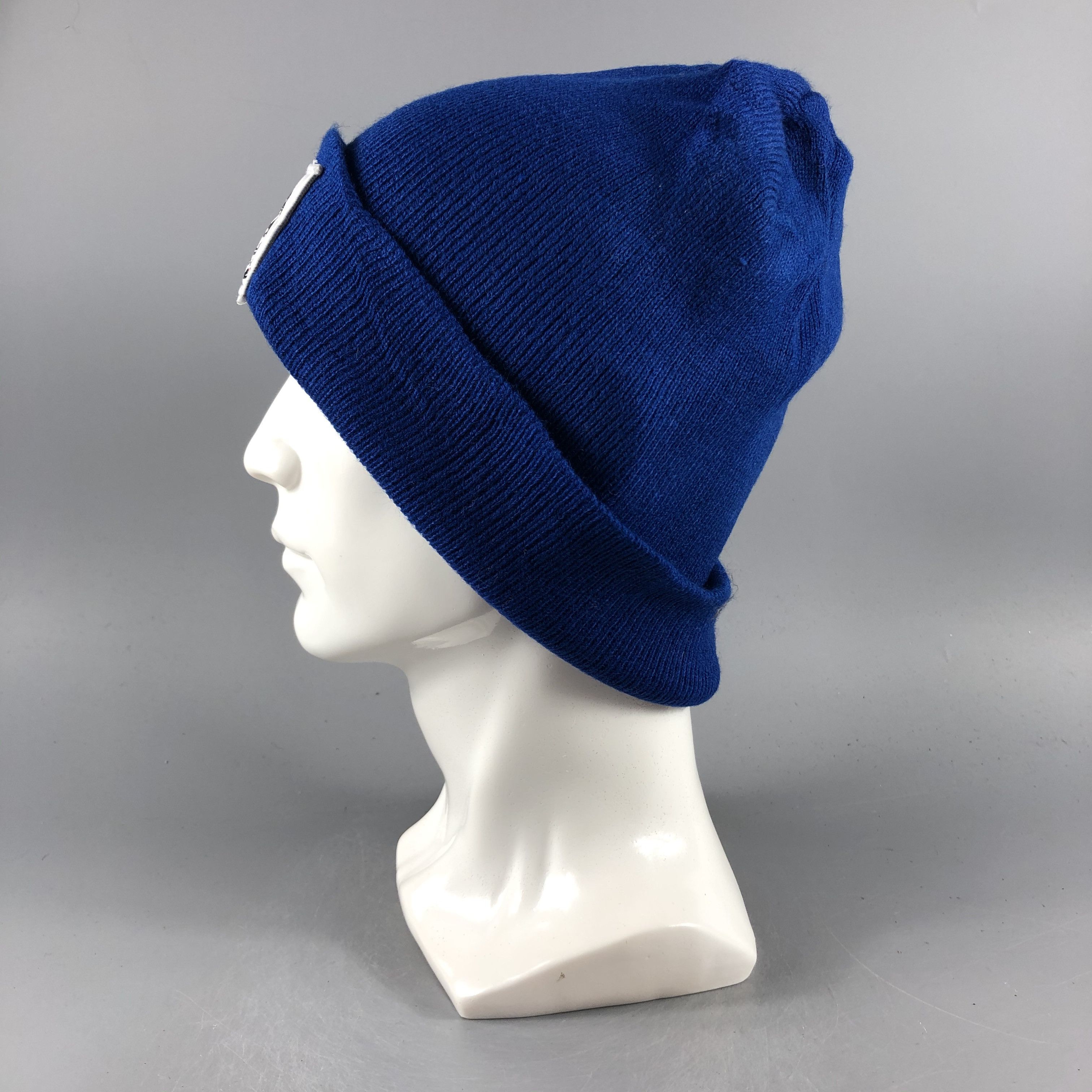 Japanese Brand × Vintage Japenese Brand Blue Beanie Snow Hat Snow Cap -D771 Size ONE SIZE - 1 Thumbnail