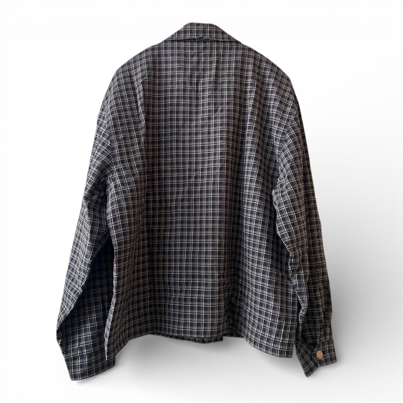 Yves Saint Laurent Yves Saint Laurent - Men's Checked Casual Shirt Jacket Size US M / EU 48-50 / 2 - 3 Thumbnail
