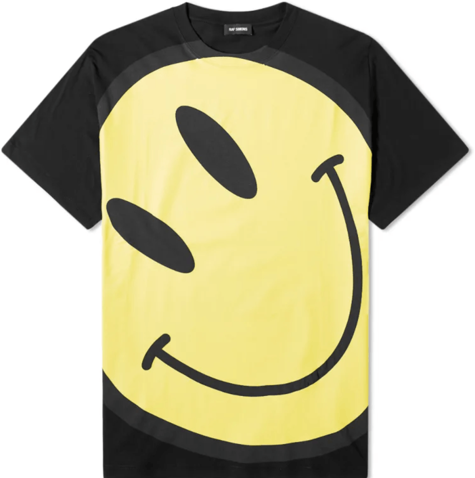 Raf Simons Raf Simons Smiley Oversized Tee Size US S / EU 44-46 / 1 - 1 Thumbnail