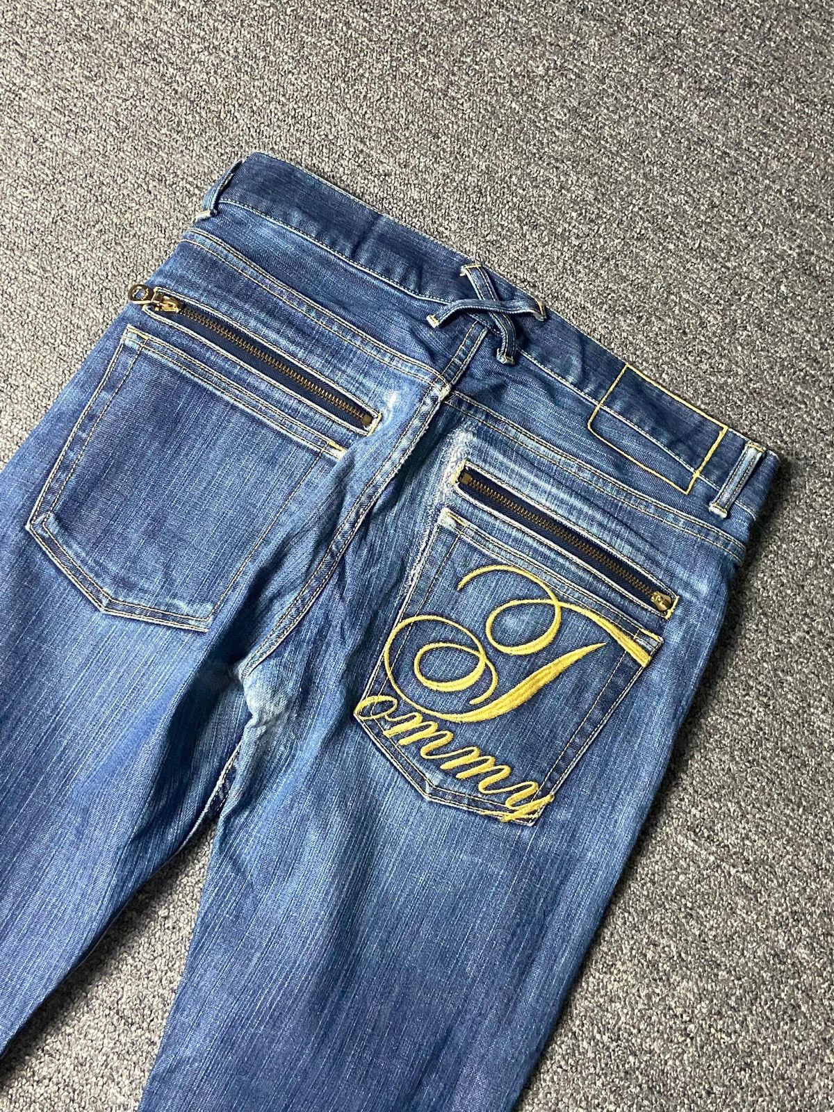 Tommy Jeans TOMMY Japanese Brand Slim Cut Jeans (138) Size US 33 - 3 Thumbnail