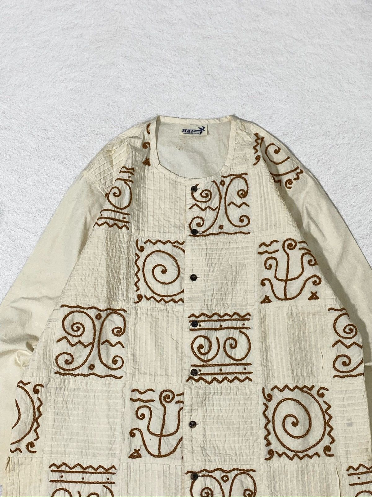 Issey Miyake RARE❤️‍🔥 Hai Sporting Gear by ISSEY MIYAKE Button Shirt Size US L / EU 52-54 / 3 - 2 Thumbnail