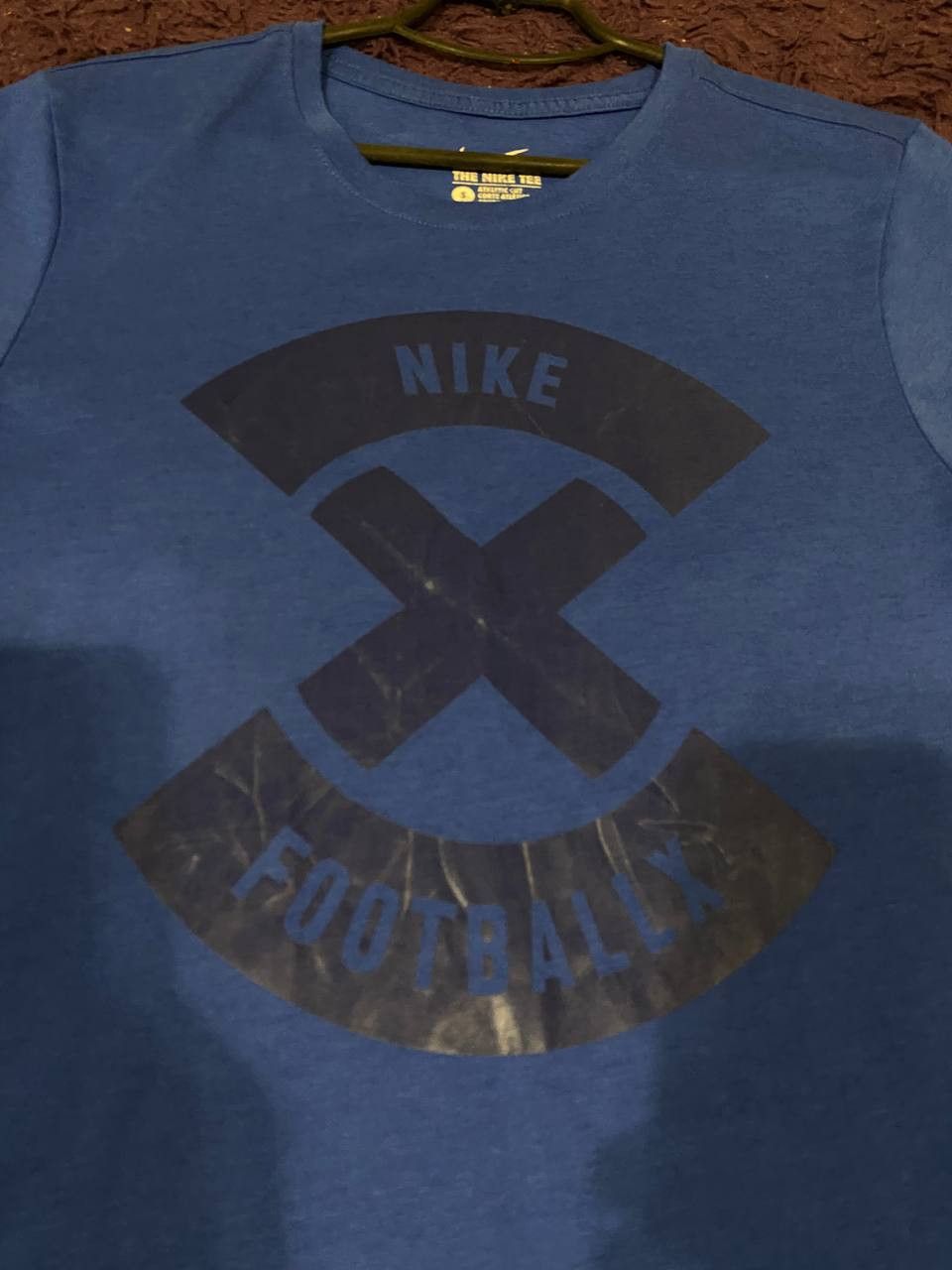 Nike × Vintage 90s Nike Swoosh Vintage Y2K Retro Tee T-Shirt Size US S / EU 44-46 / 1 - 12 Thumbnail