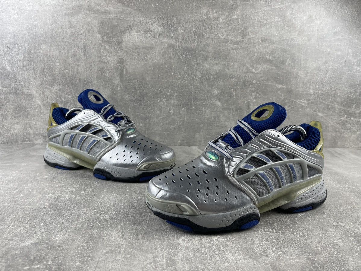 Adidas Adidas ClimaCool 3M Silver Blue Vintage Training Sneakers Size US 7.5 / EU 40-41 - 4 Thumbnail