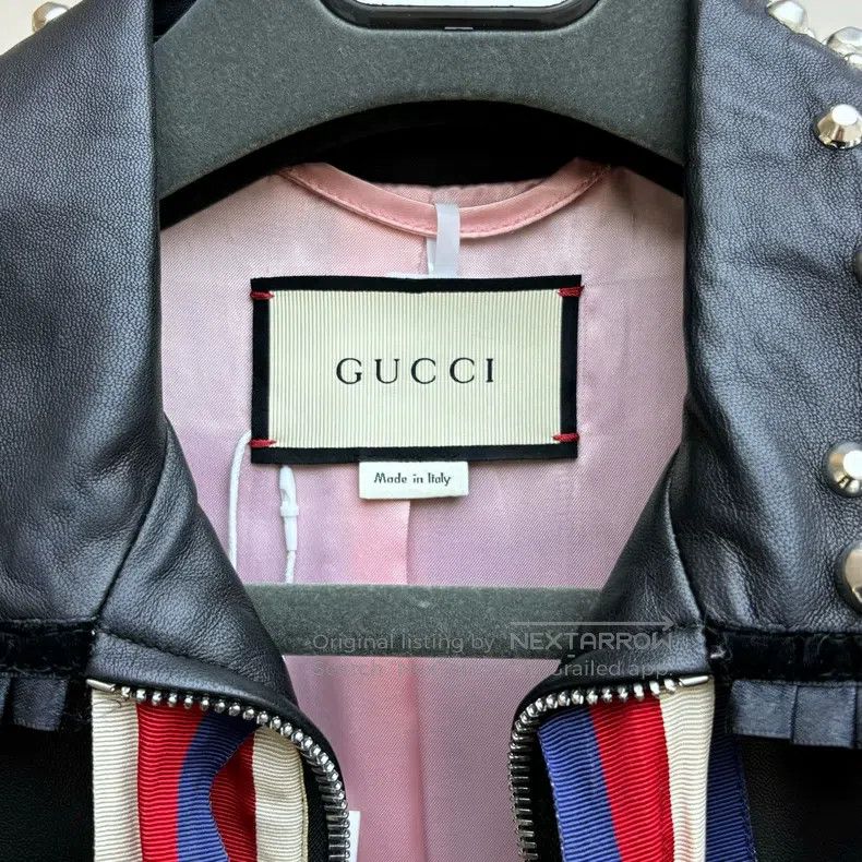 Gucci Gucci Black soft sheepskin jacket Size XS / US 0-2 / IT 36-38 - 7 Thumbnail