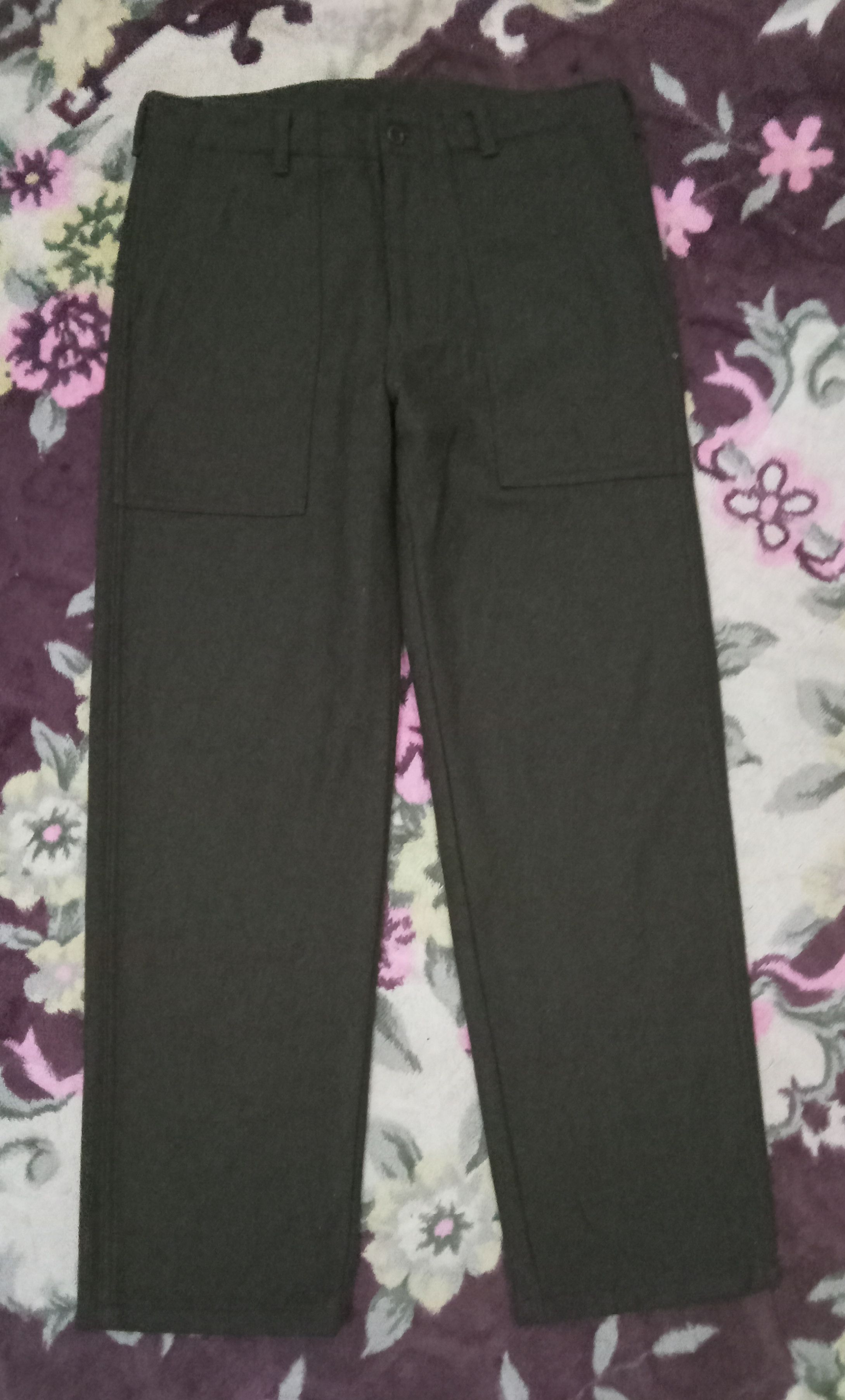 Japanese Brand × United Arrows United Arrow Green Label Relaxing Wool & Nylon Baker Pants Size US 34 / EU 50 - 1 Thumbnail