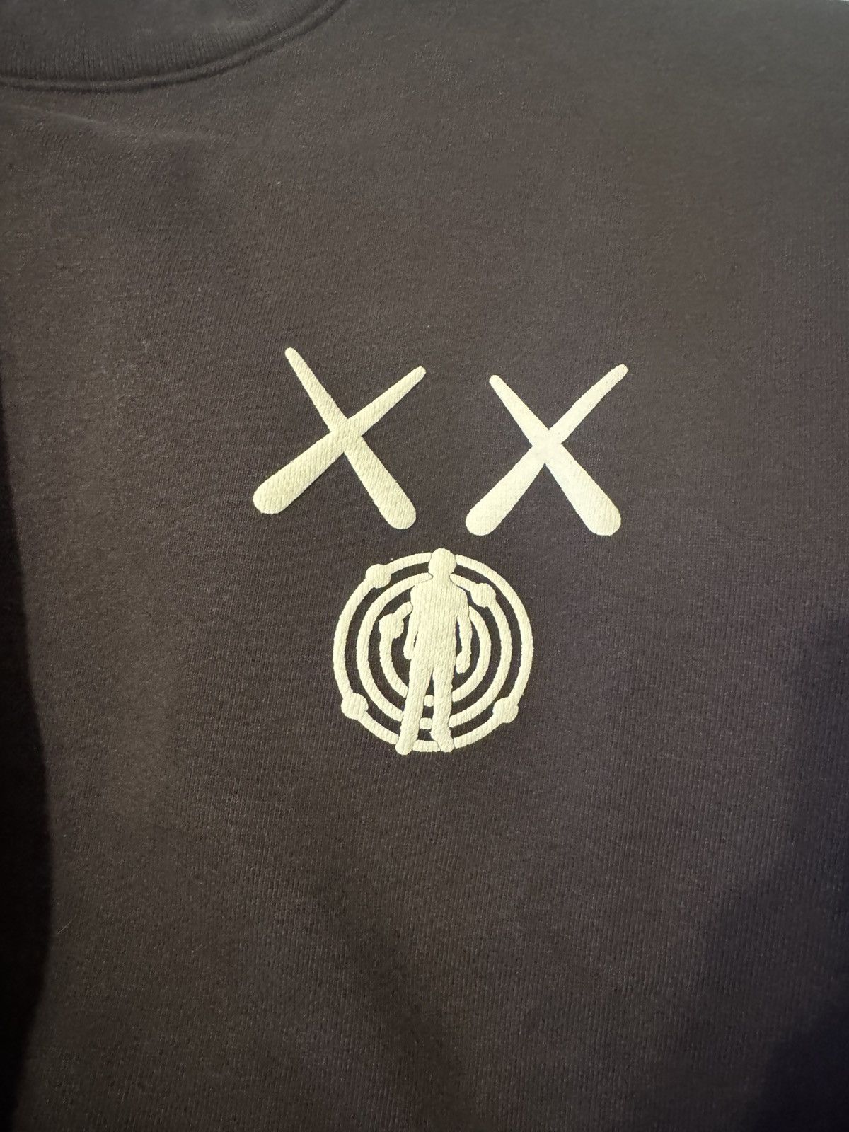 Designer × Kaws × Kid Cudi KAWS Kid Cudi Moon Man Back Print Crewneck Sweatshirt small Size US S / EU 44-46 / 1 - 4 Thumbnail