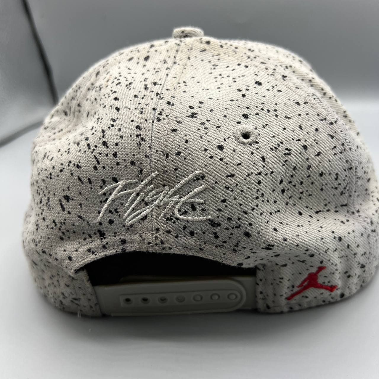 Jordan Brand Air Jordan Flight Hat Men Speckled Print Snap Back Cap Size ONE SIZE - 5 Thumbnail