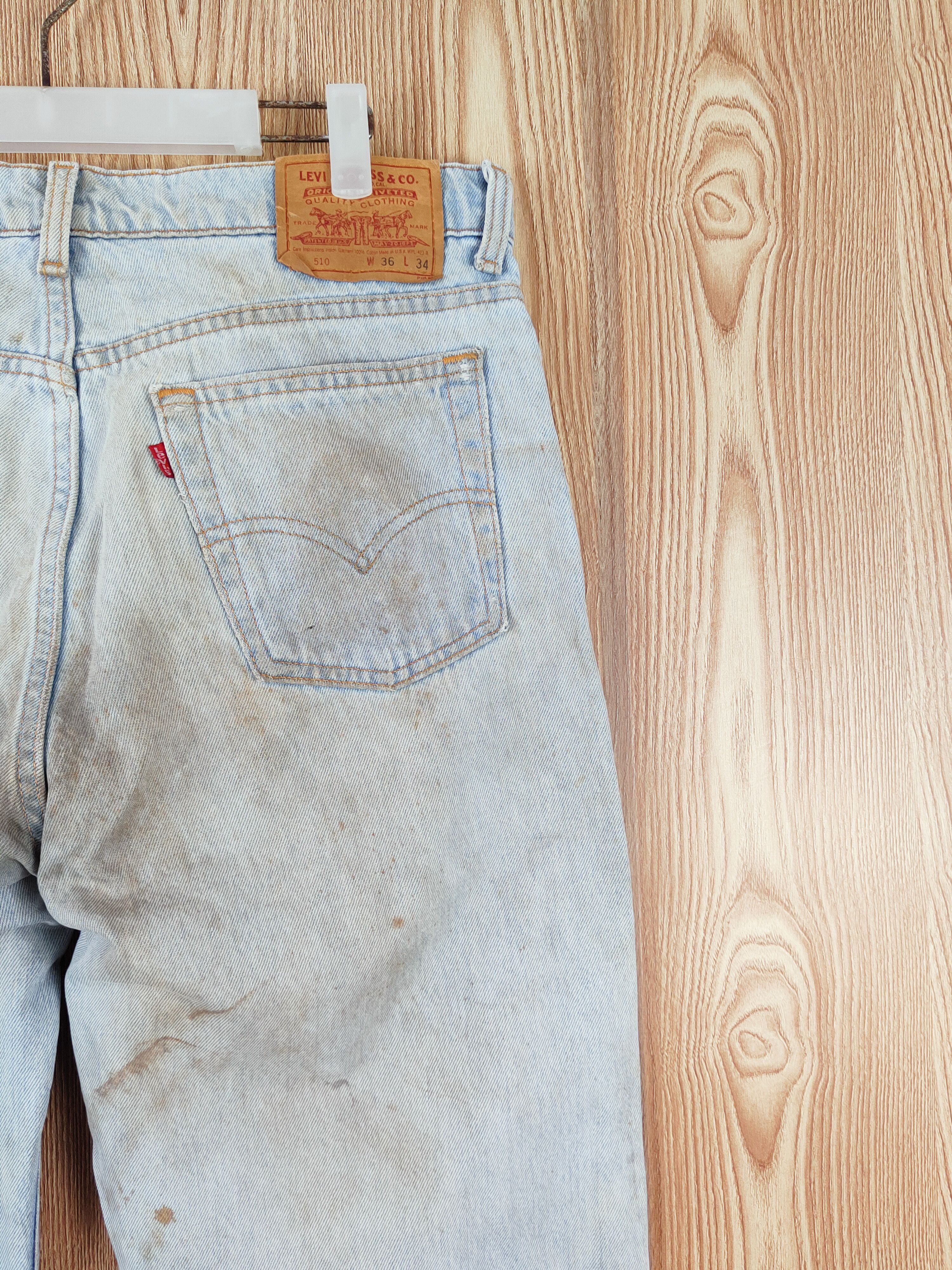 Levi's Levi's vintage usa Blue Faded Distressed Ripped Jeans #W804 Size US 36 / EU 52 - 12 Thumbnail