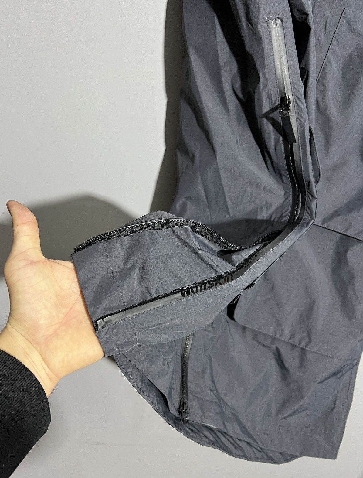 Jack Wolfskin Jack Wolfskin Tech Lab Long Jacket Texapore Coat Size US L / EU 52-54 / 3 - 8 Thumbnail