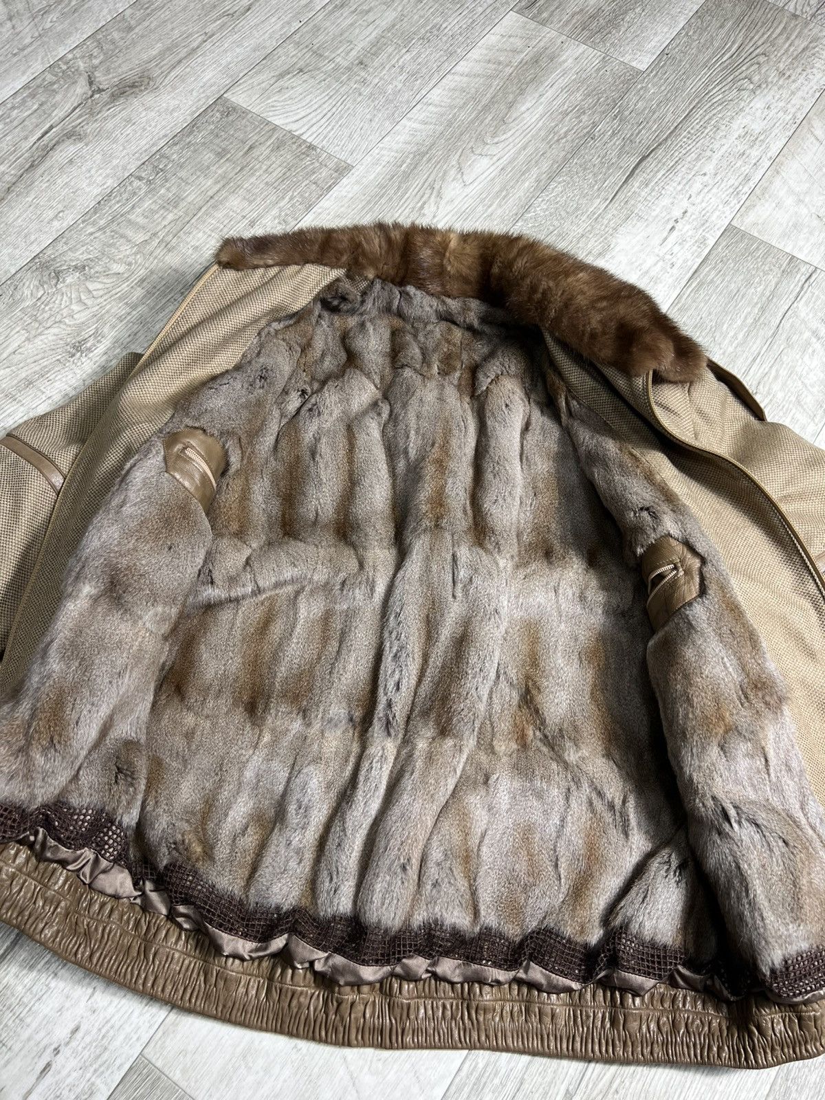 Zilli Rare Zilli Cashmere Wool Squirrel Fur Model Le Clezio Size US L / EU 52-54 / 3 - 9 Thumbnail