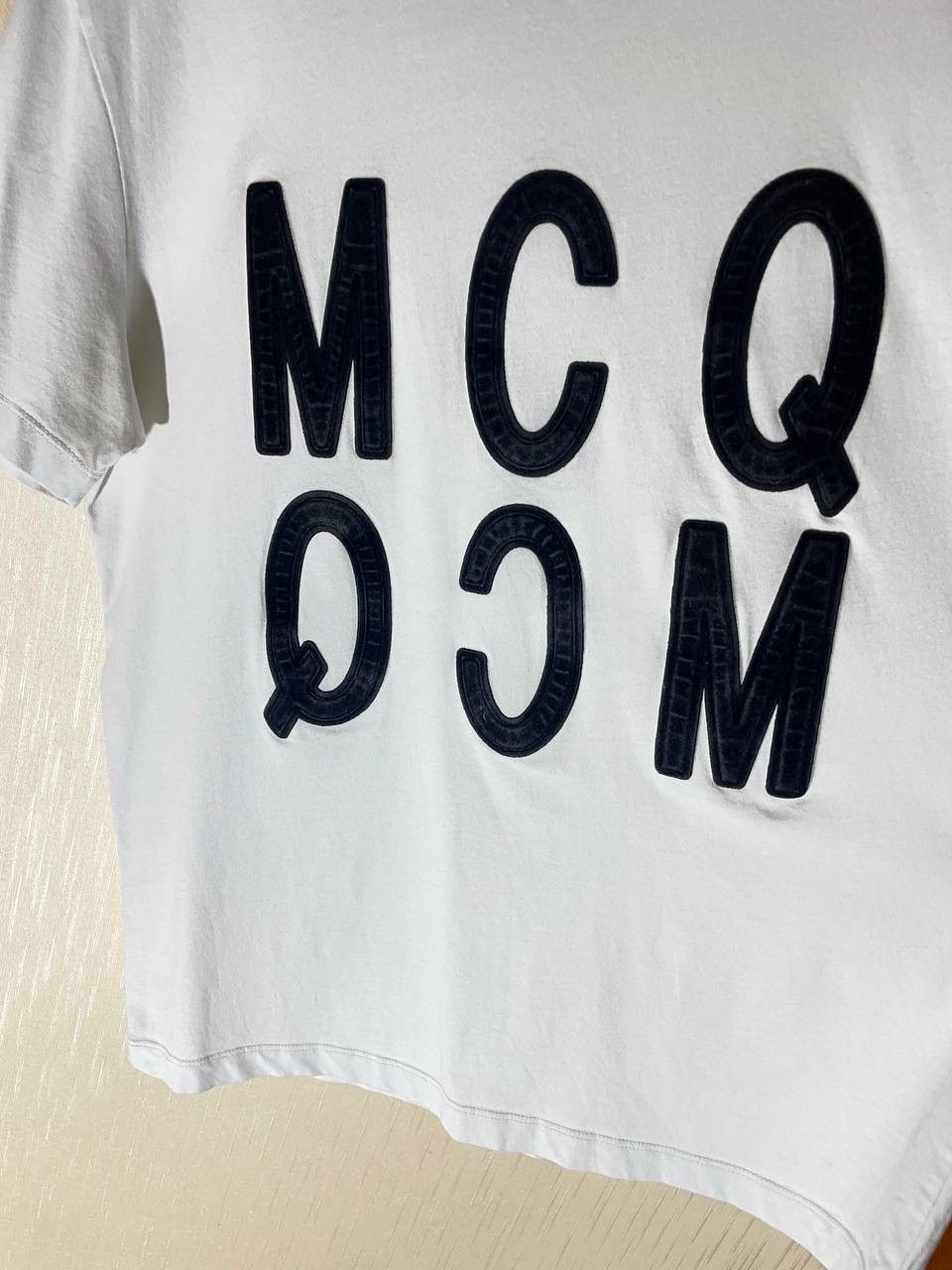 Alexander McQueen × MCQ × Vintage Alexander McQueen MCQ Printed Vintage T Shirt Size US M / EU 48-50 / 2 - 6 Thumbnail
