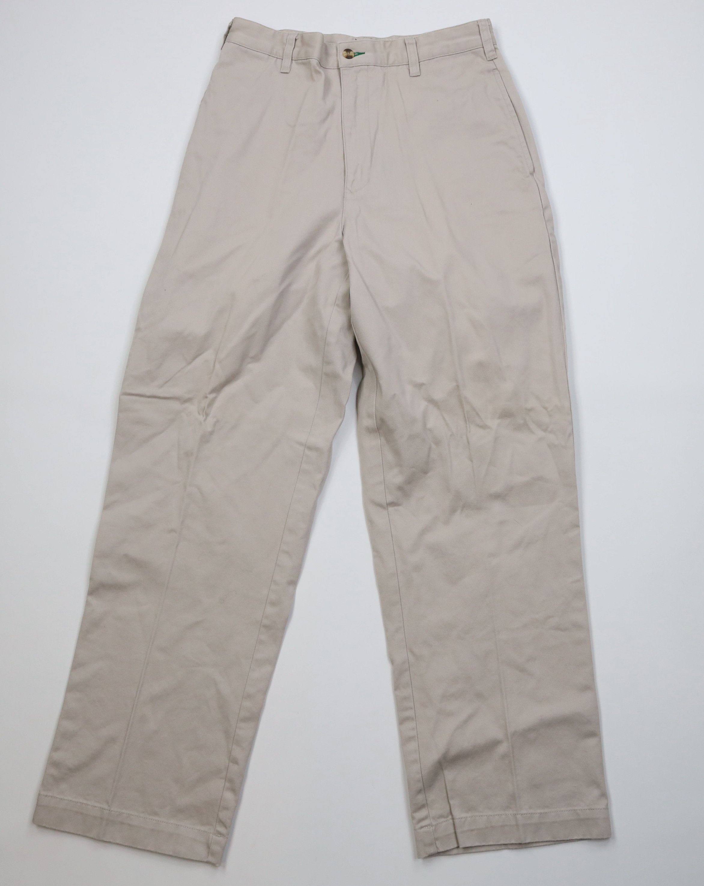 Tommy Hilfiger Vintage Y2K 2000 Tommy Hilfiger Wide Leg Chino Pants Stone Size US 30 / EU 46 - 1 Thumbnail