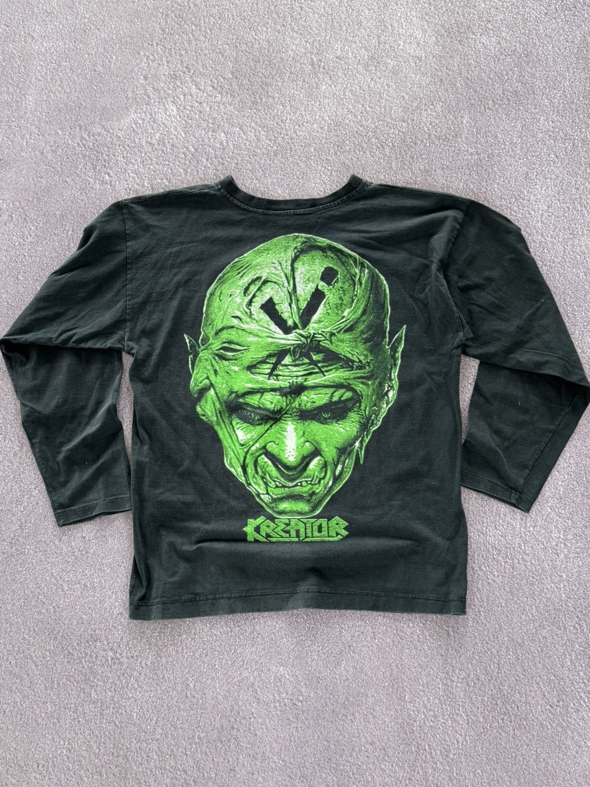 Band Tees Vintage 1990’s Kreator Trashed Design Faded Band T-shirt Size US M / EU 48-50 / 2 - 2 Thumbnail