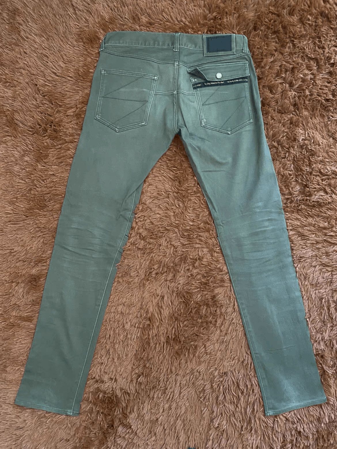 Undercover Sz 2 Undercover 09AW Structure Denim-2508 Size US 30 / EU 46 - 2 Thumbnail