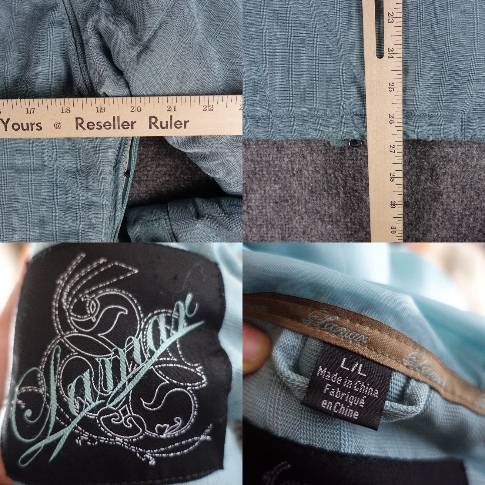 Vintage Lamar Jacket Womens Large Blue Faux Fur Trim Snow Coat Skiing Hood Stylish Snowboard Size L / US 10 / IT 46 - 9 Thumbnail