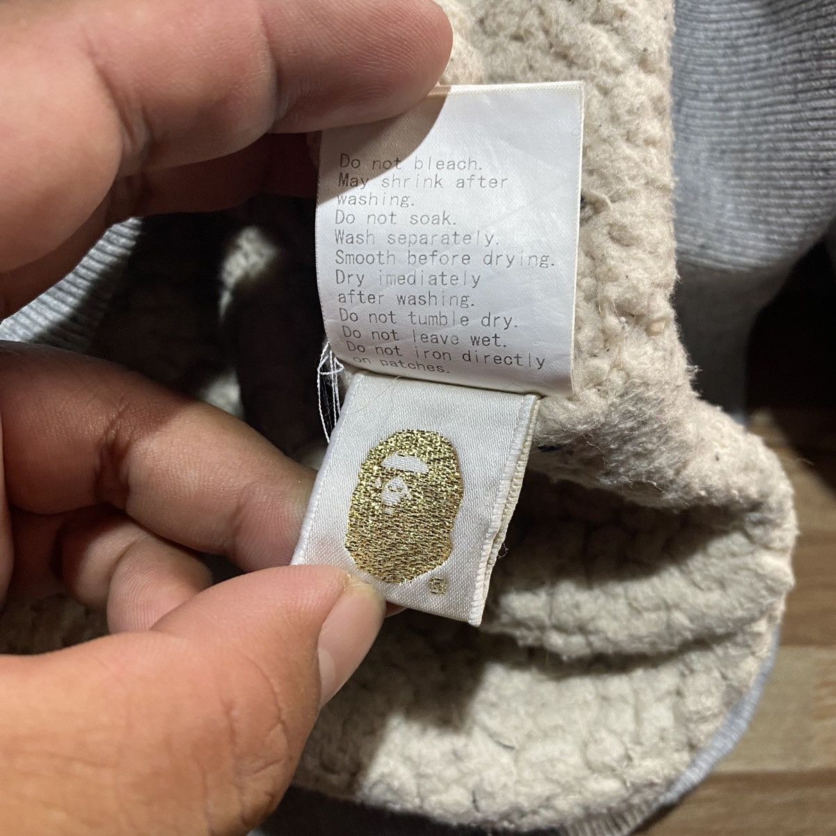 Bape Sherpa Zip Hoodie Size US L / EU 52-54 / 3 - 8 Thumbnail