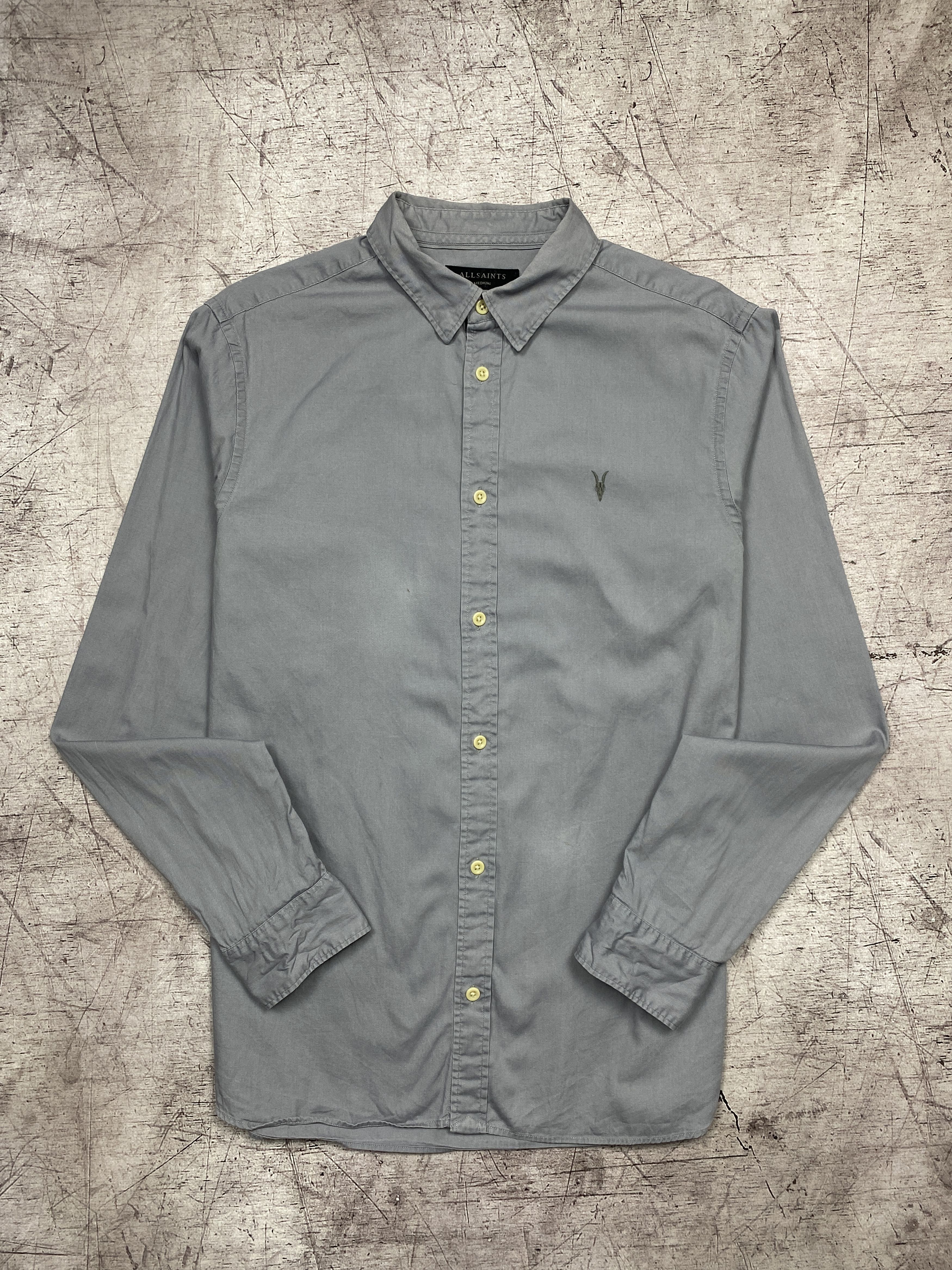 Allsaints Allsaints Vintage Redondo Mens Long Sleeve Shirt Size US M / EU 48-50 / 2 - 1 Thumbnail