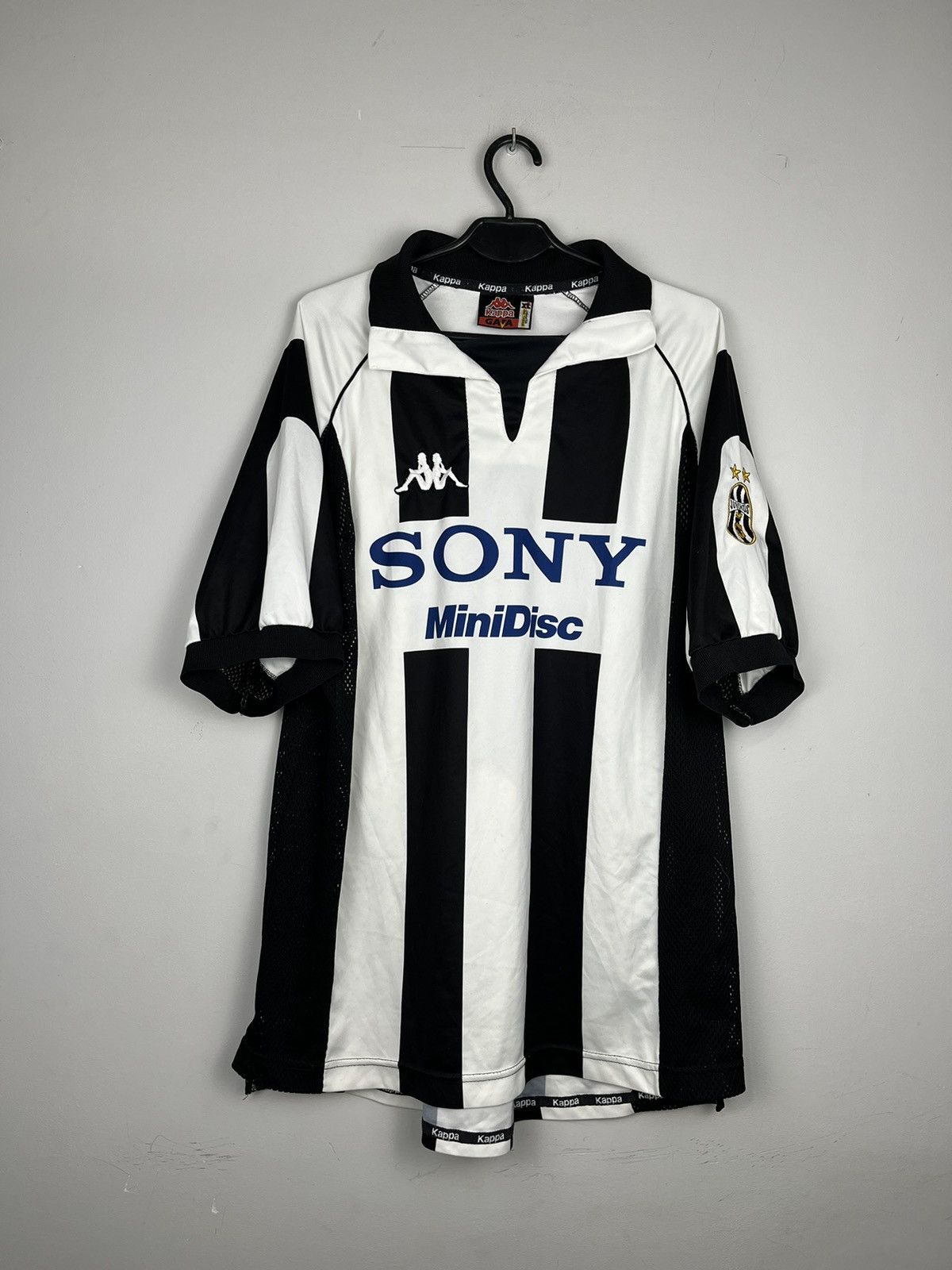 Kappa × Vintage 90s Kappa Juventus 1997/1998 home Jersey Size US XL / EU 56 / 4 - 1 Thumbnail