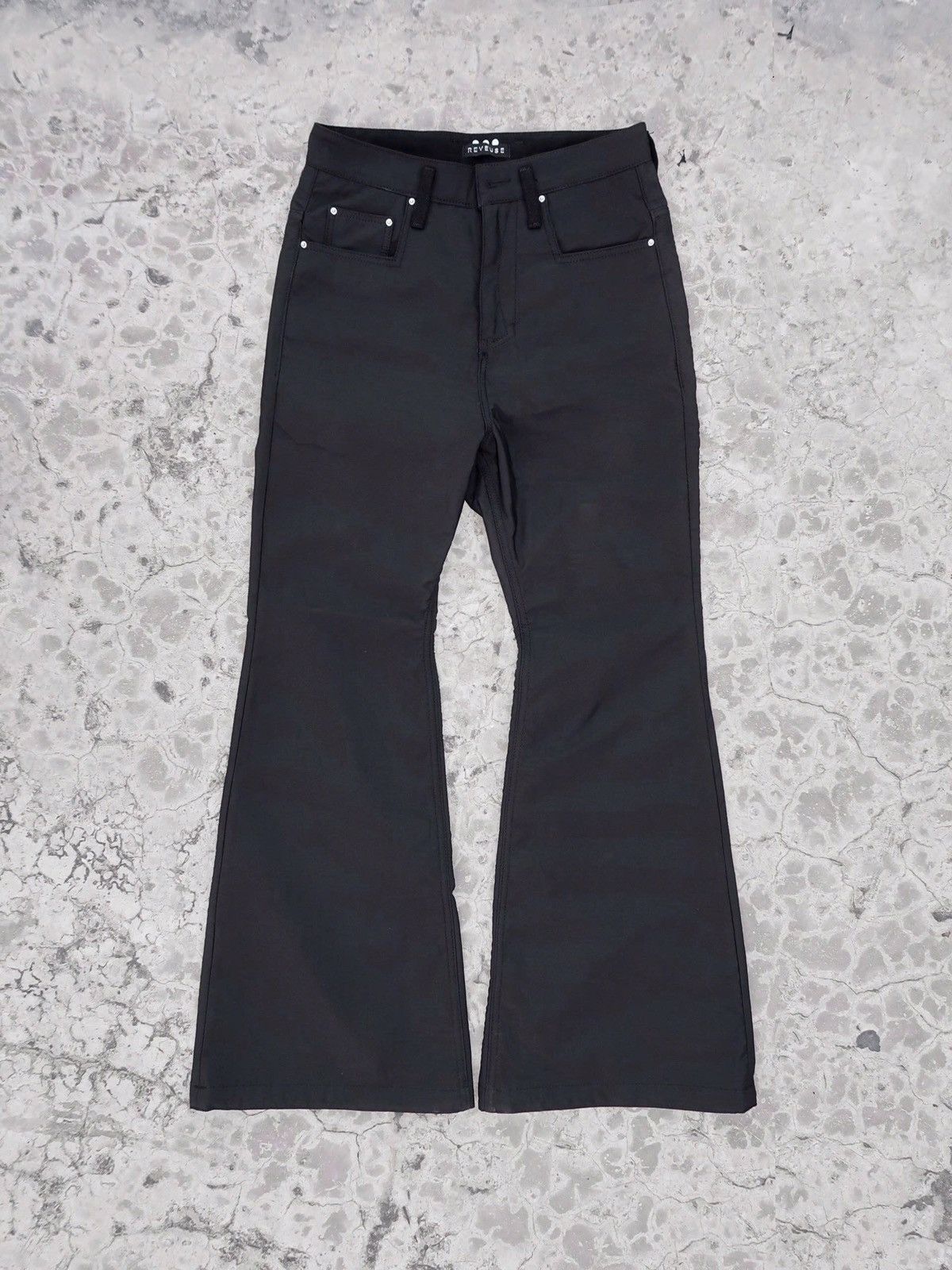 Designer × Handmade REVEUSE FLARED JEANS 2.0 Size US 32 / EU 48 - 1 Thumbnail