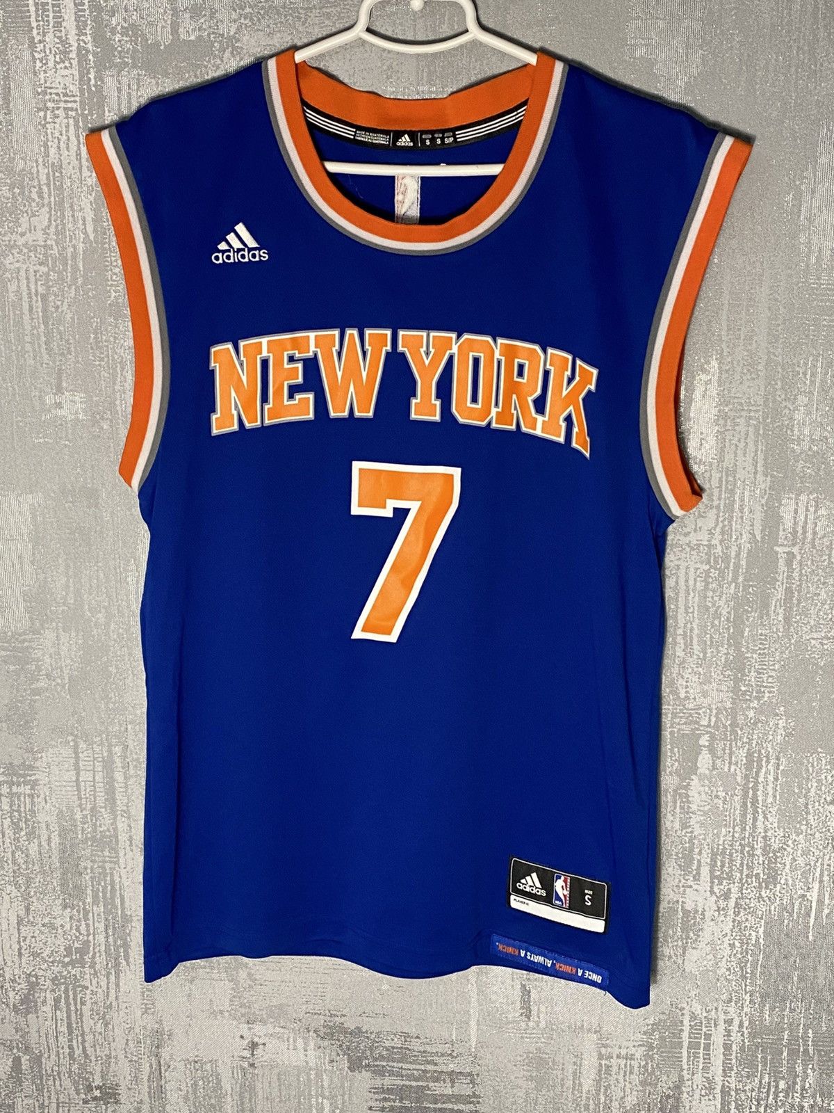 NBA New York Adidas NBA Jersey Basketball #7 Anthony Jersey Size US S / EU 44-46 / 1 - 1 Thumbnail