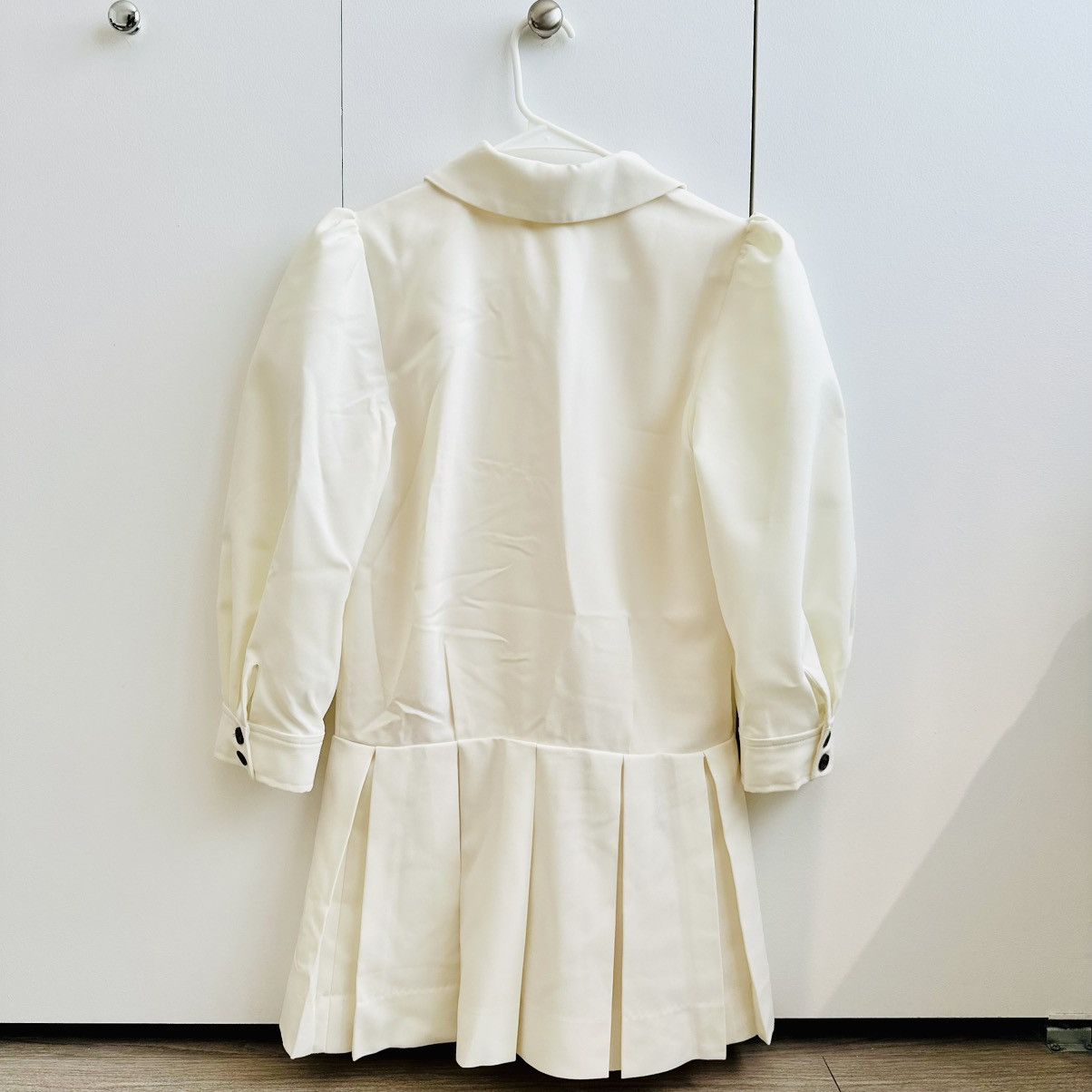 Sandy Liang Sandy Liang Off-White Somm Minidress NWT Size XS / US 0-2 / IT 36-38 - 10 Thumbnail