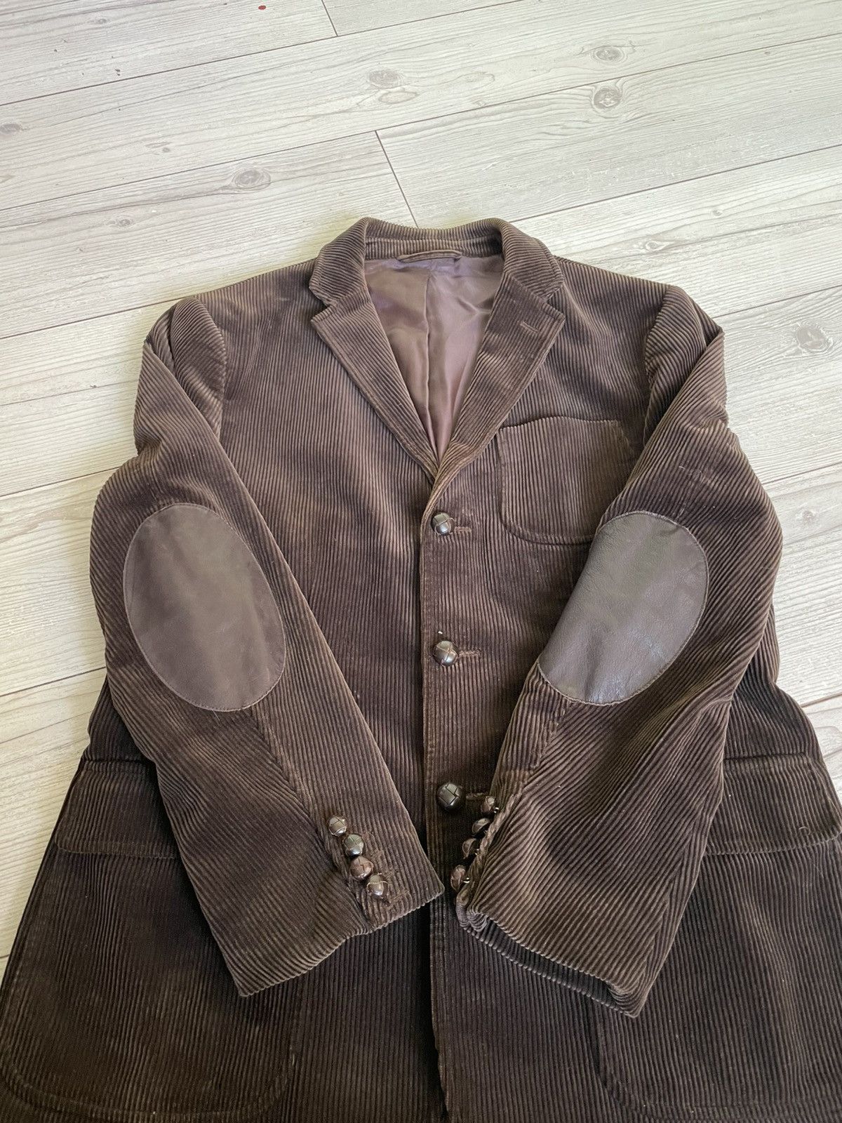 Polo Ralph Lauren × Vintage Polo Ralph Lauren Corduroy Blazer Size 44R - 10 Thumbnail