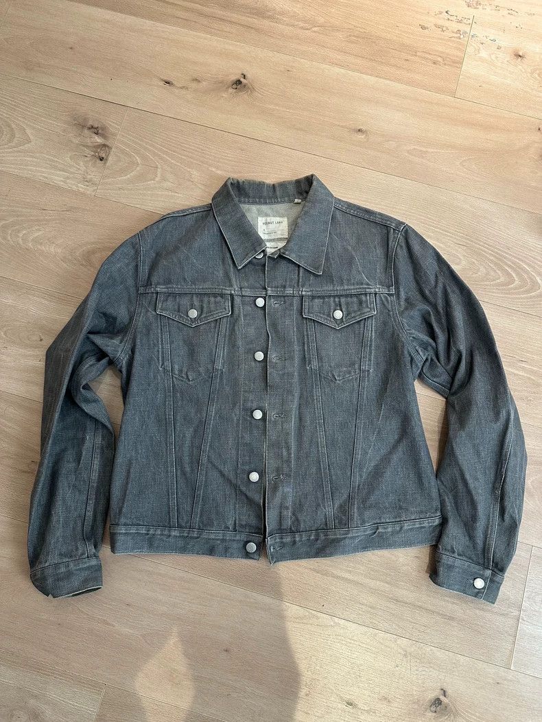 Helmut Lang Rare Helmut Lang Grey Denim Jacket Size US M / EU 48-50 / 2 - 1 Thumbnail