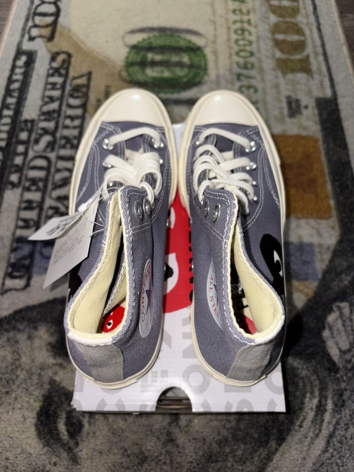 Comme des Garcons PLAY × Converse Converse Chuck Taylor All Star 70 High Comme Des Garcons Size US 7.5 / IT 37.5 - 4 Thumbnail
