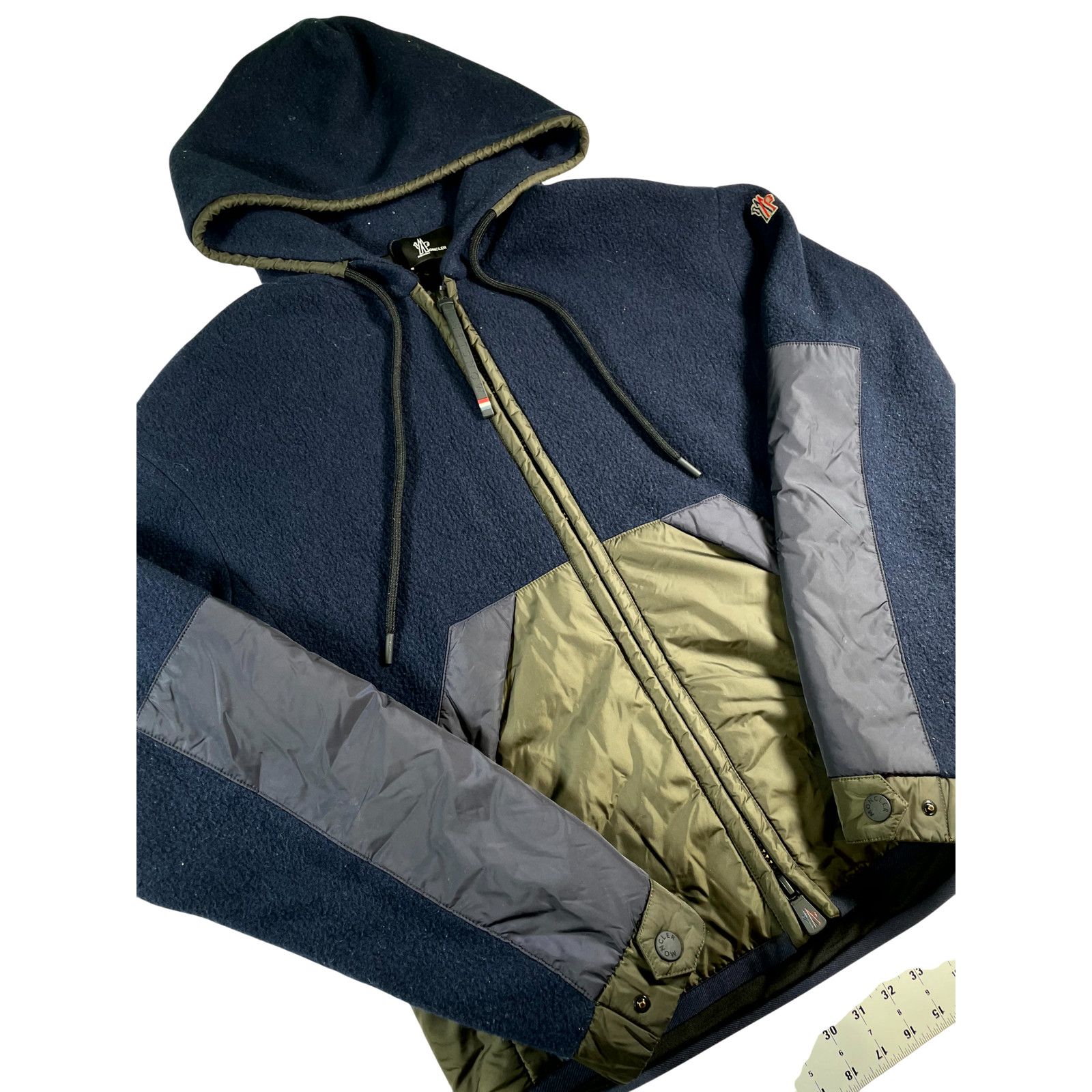 Moncler Moncler Grenoble Sherpa Fleece Navy Jacket Size US L / EU 52-54 / 3 - 2 Thumbnail