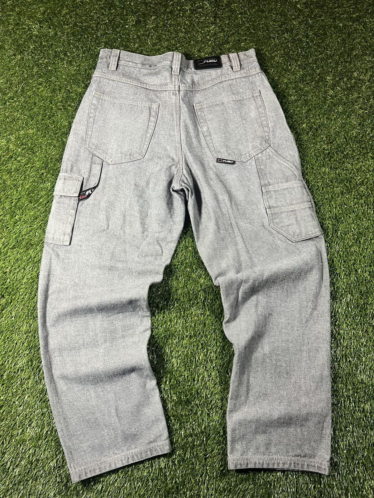 Fubu Vintage 90s Fubu Baggy Carpenter Carpenter Fall Work Pants Size US 36 / EU 52 - 1 Thumbnail
