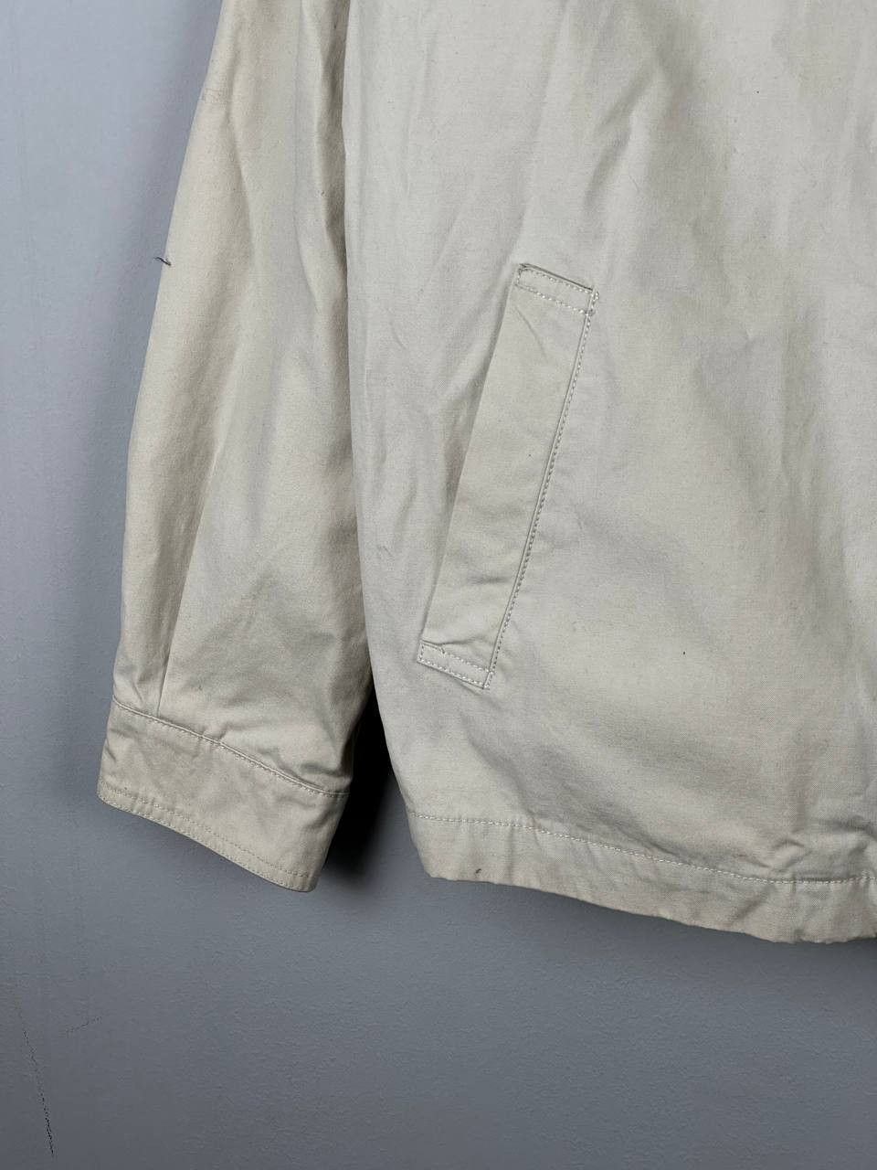 Tommy Hilfiger Vintage Tommy Hilfiger Beige Cotton Trucker Jacket Size US M / EU 48-50 / 2 - 6 Thumbnail