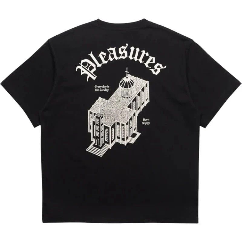 Pleasures Chapel Heavyweight Tee Size US L / EU 52-54 / 3 - 2 Thumbnail