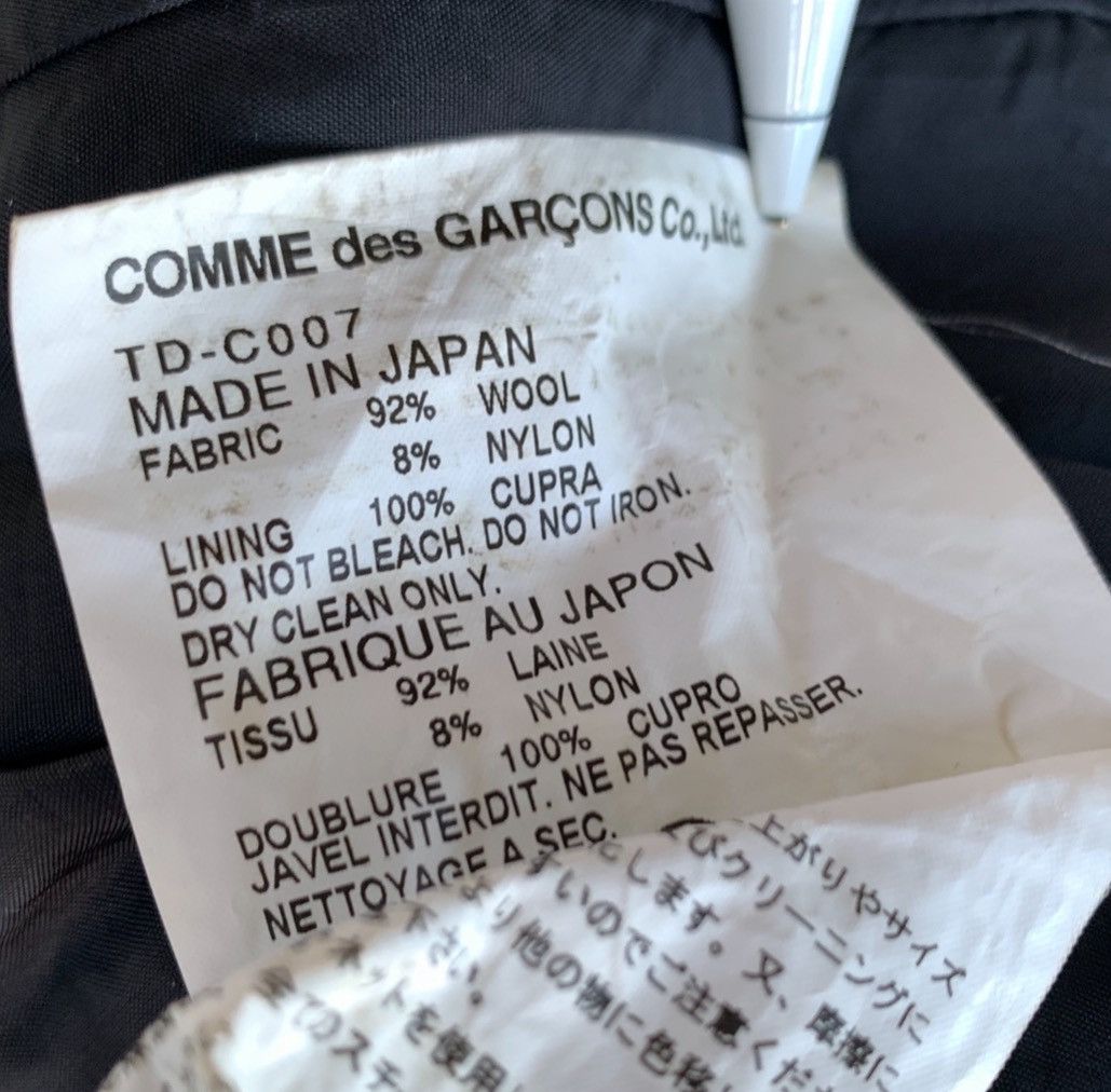 Comme des Garcons AD2009 Tricot Comme Des Garcons Wool Coat Size US S / EU 44-46 / 1 - 11 Thumbnail