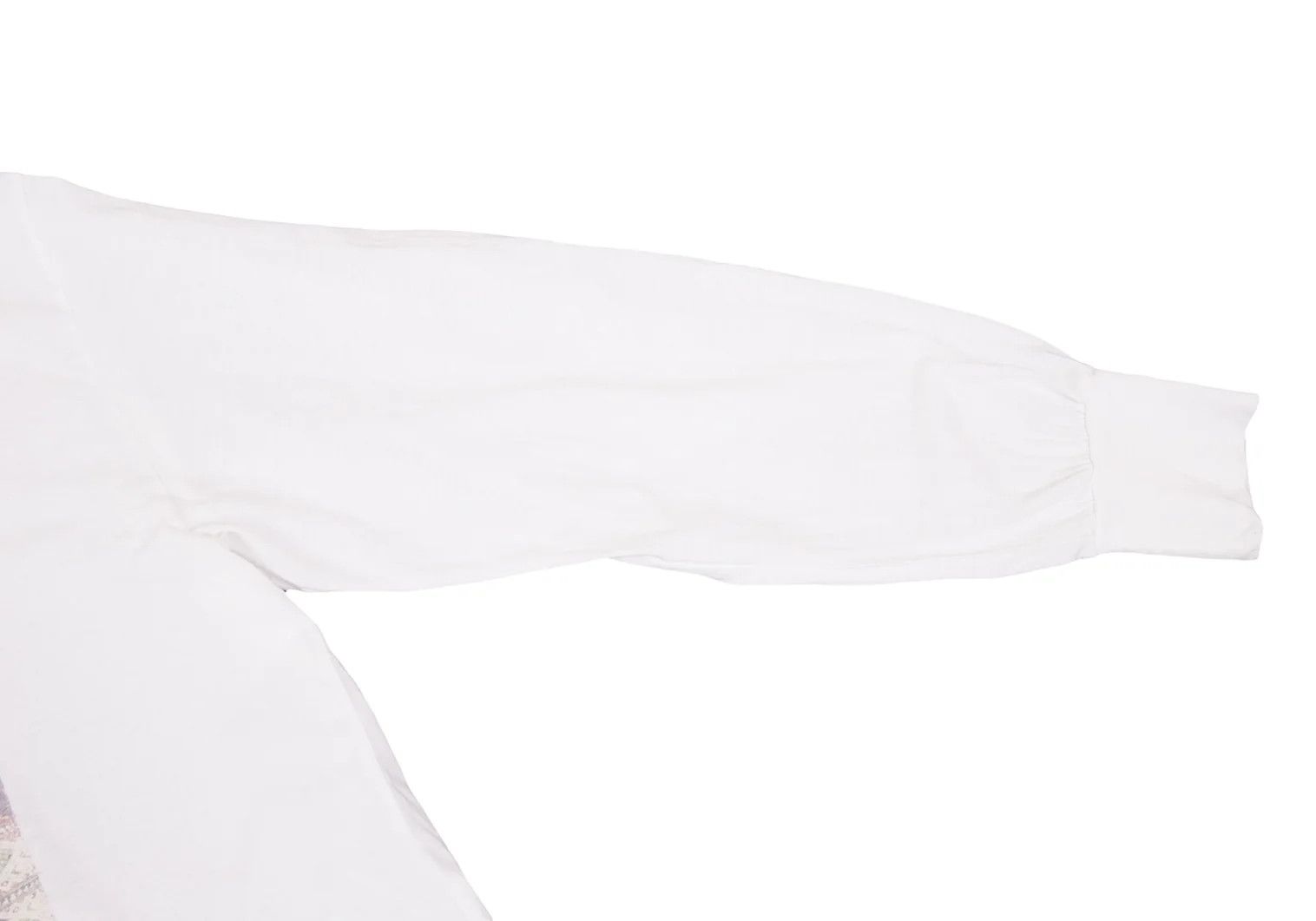 Comme des Garcons Homme Plus Ethnic Knit High Neck Cut Sew in Off-White, Size M Size US M / EU 48-50 / 2 - 6 Thumbnail