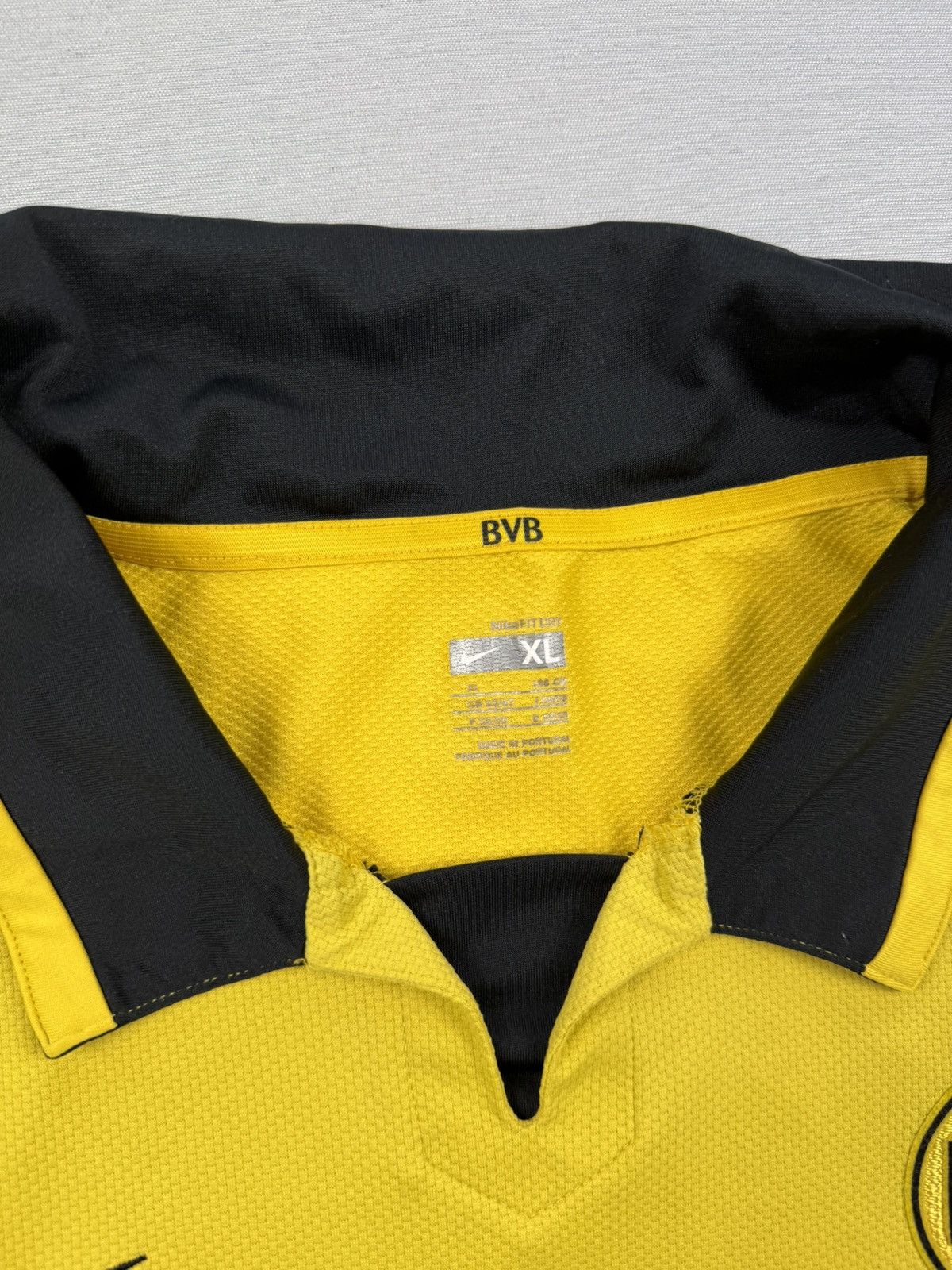 Nike Borrusia dortmund 2007-8 petric shirt Size US XL / EU 56 / 4 - 7 Thumbnail