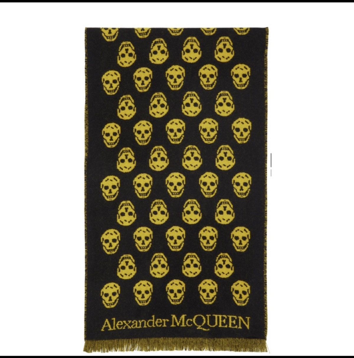 Alexander McQueen Skull scarf Size ONE SIZE - 5 Thumbnail