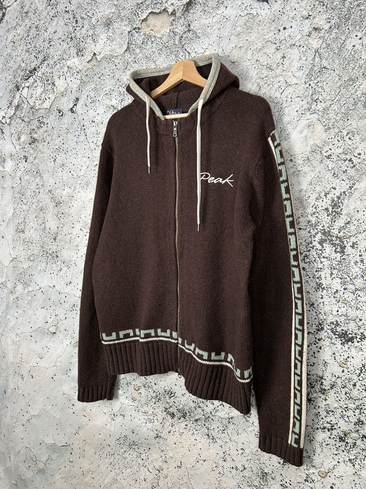 Peak Performance Peak Performance Wool Zip Hoodie Outdoor Gorpcore Brown Size US XL / EU 56 / 4 - 2 Thumbnail