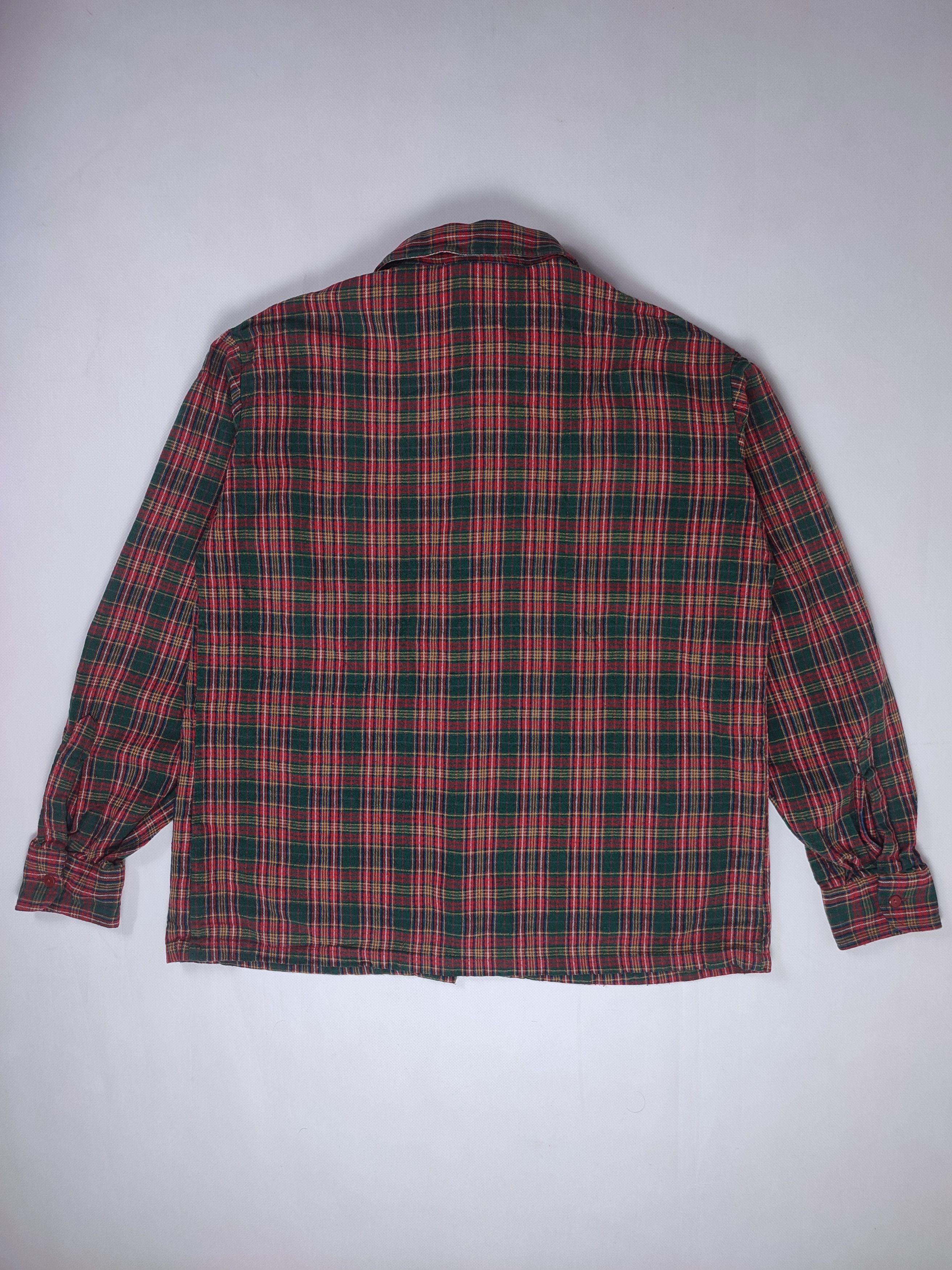 Flannel Vintage Wool 70's flannel shirt Size US S / EU 44-46 / 1 - 11 Thumbnail
