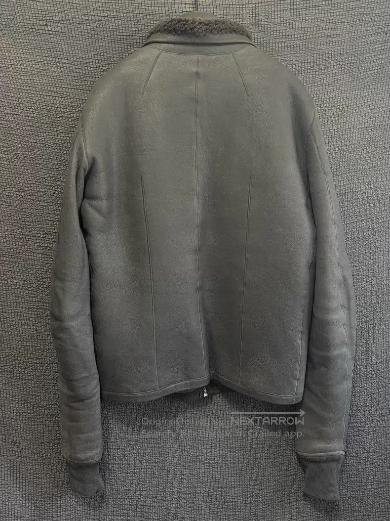 Rick Owens Rick Owens Lambskin fur-lined zip-up leather jacket Size US M / EU 48-50 / 2 - 4 Thumbnail