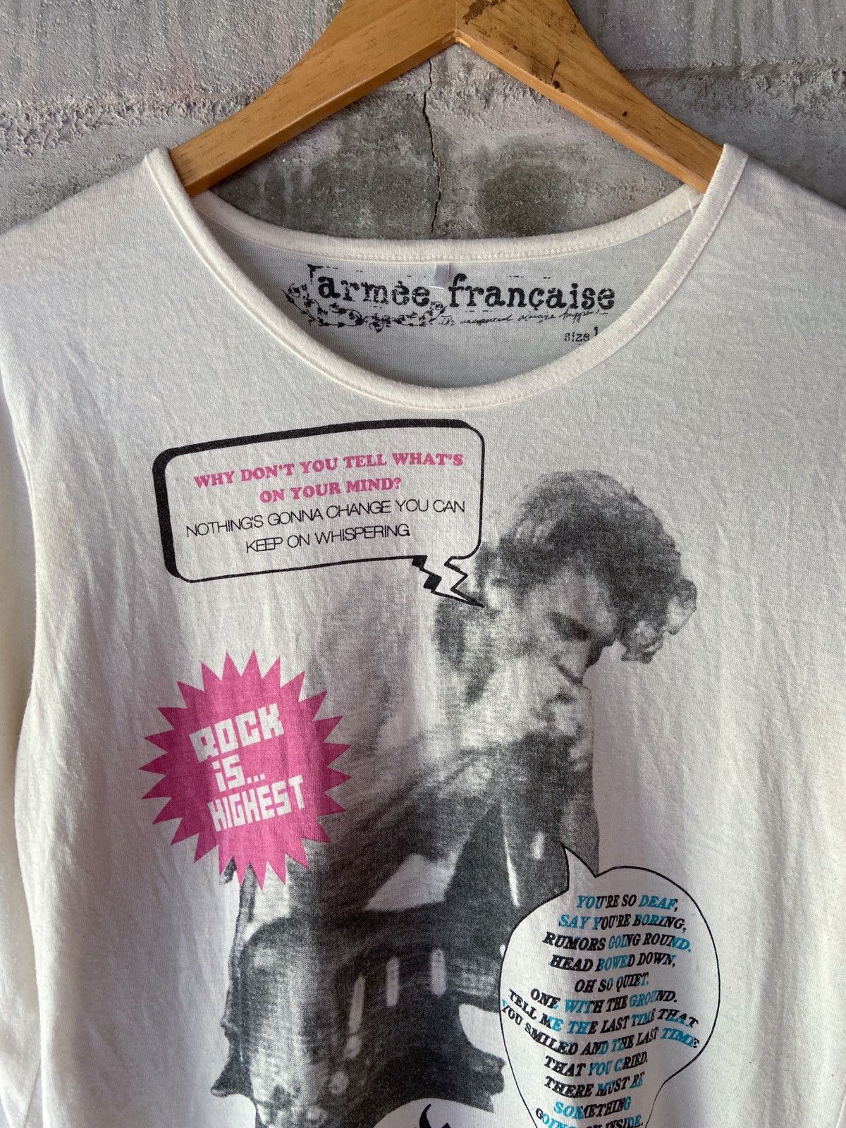 Beauty Beast × Hysteric Glamour × Japanese Brand ROCK IS HIGHEST LONG SLEEVE Size US S / EU 44-46 / 1 - 7 Thumbnail